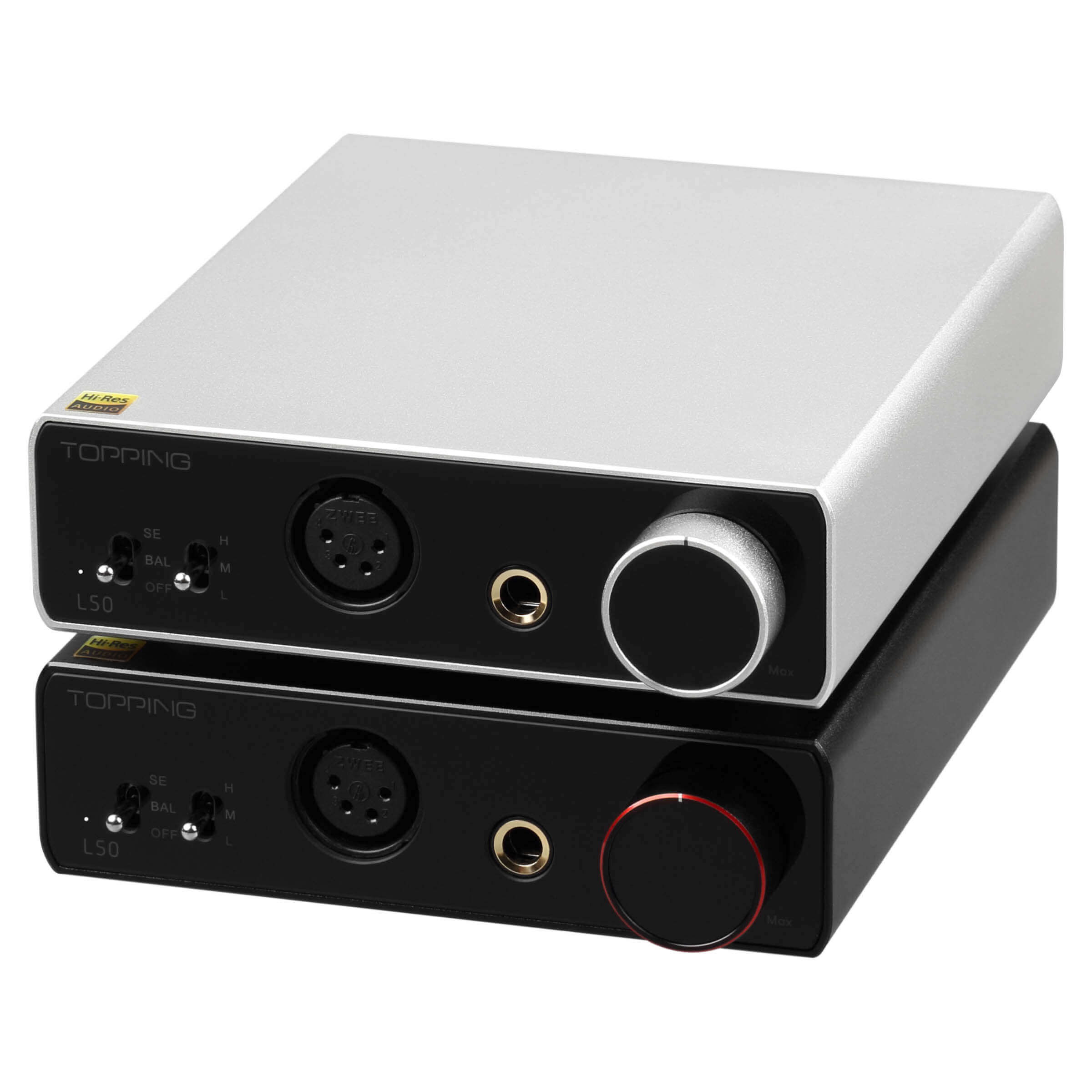 TOPPING L50 High-Performance Headphone Amplifier with NFCA Modules - Perfect for Audiophiles, Studio Recording & Home Audio Systems
