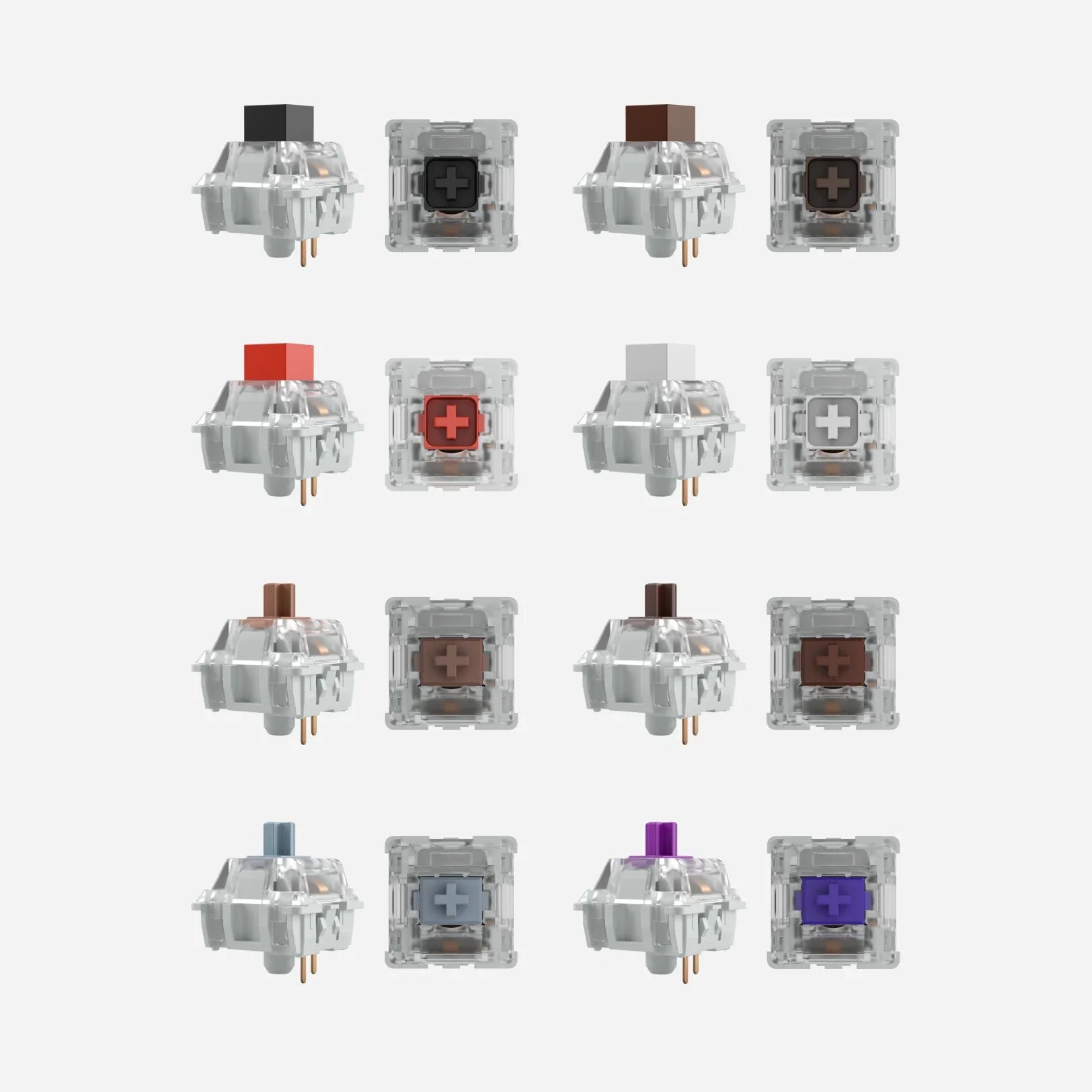 Kailh Mechanical Keyboard Switches for Gaming & Typing - High Performance PC Keyboard Switches for Mechanical Keyboards (Gaming, Office, Programming)