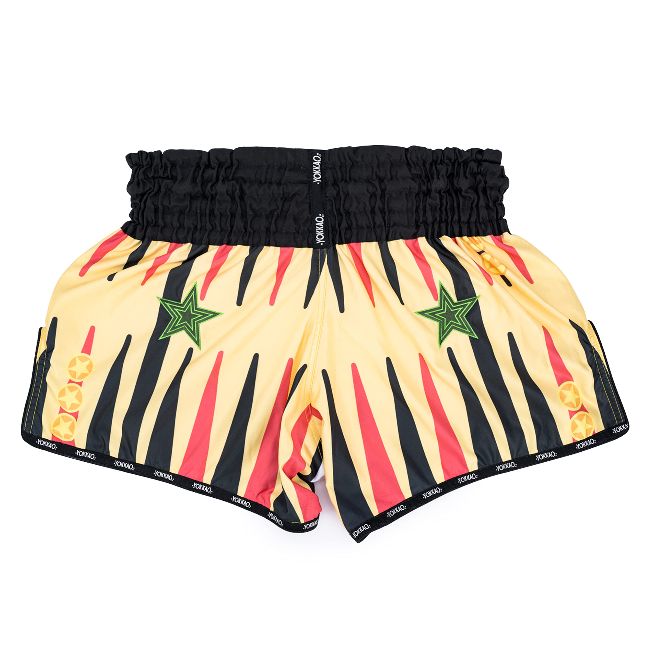 YOKKAO Muay Thai Boxing Shorts for Men & Women - Premium Satin MMA Shorts for Training & Competition | Lightweight, Breathable & Durable | Perfect for Muay Thai, Kickboxing, MMA & Fitness Workouts