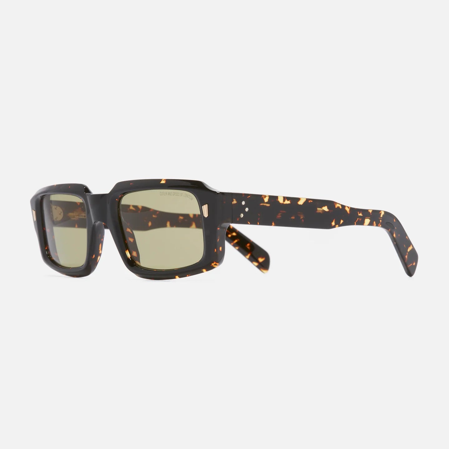 Cutler and Gross 9495 02 Havana Tortoise Acetate Sunglasses - Classic Retro Style for Men & Women - Perfect for Outdoor Activities, Beach, and Fashion Statements