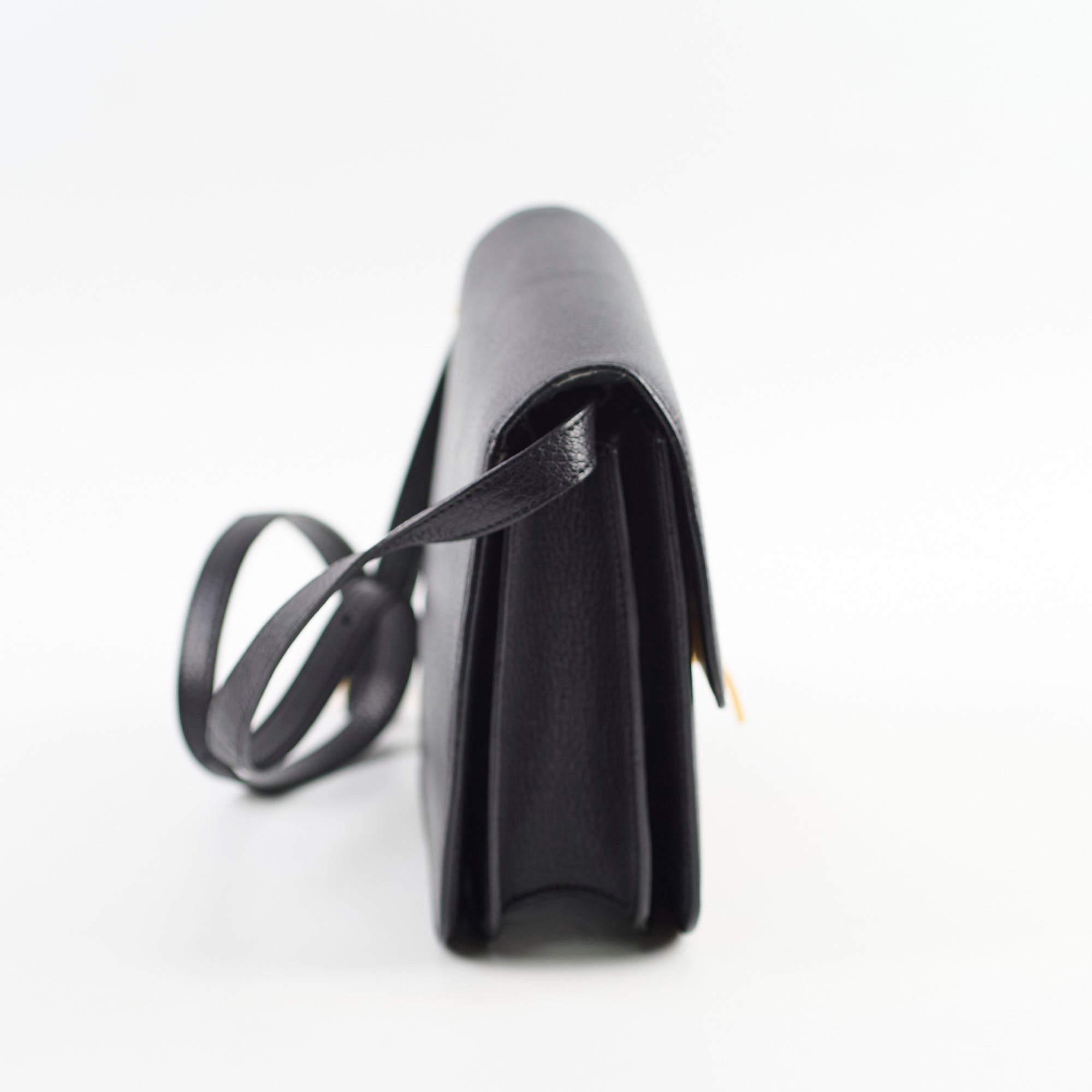 Celine Medium Classic Box Bag in Black | Luxury Leather Crossbody Handbag for Women | Perfect for Work, Travel & Evening Events