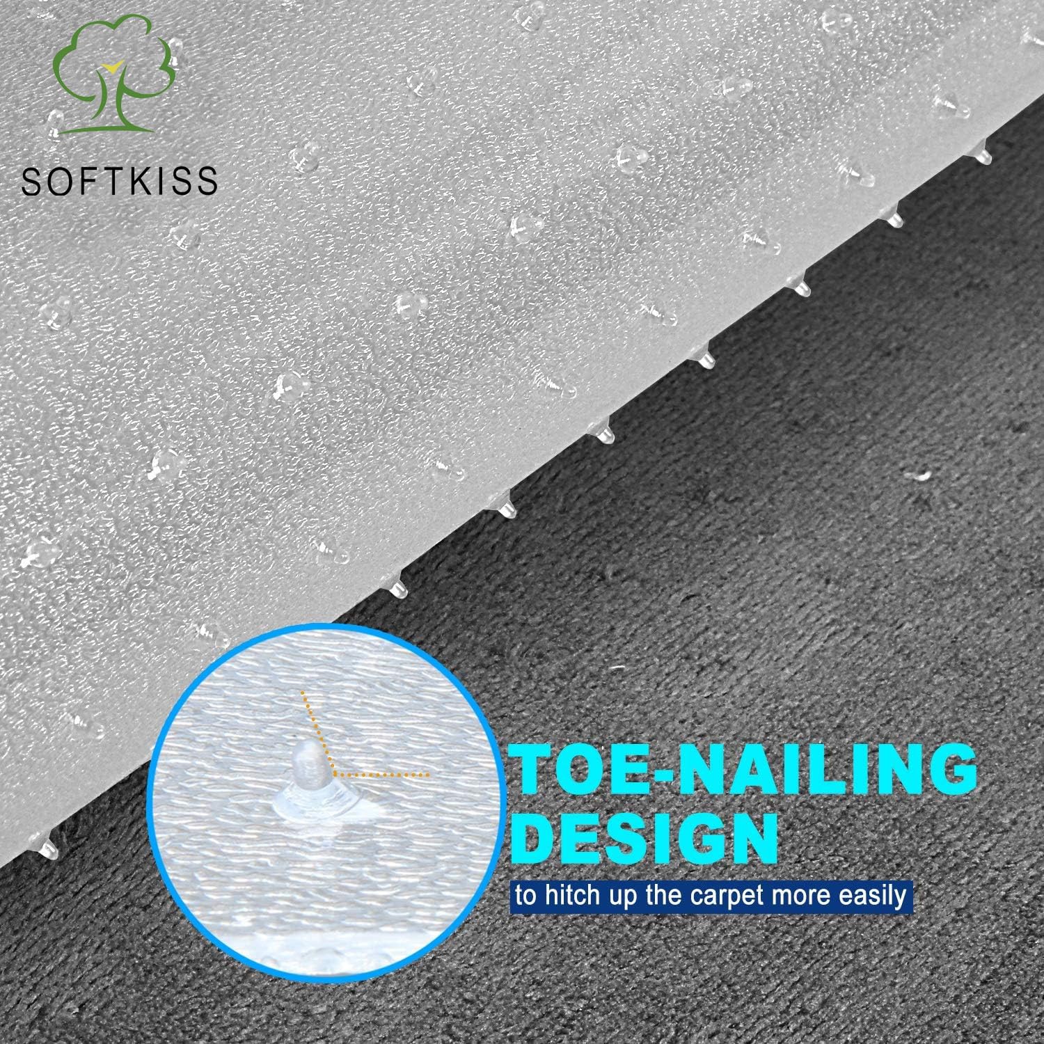 Heavy Duty Chair Mat for Carpet Floor - 36
