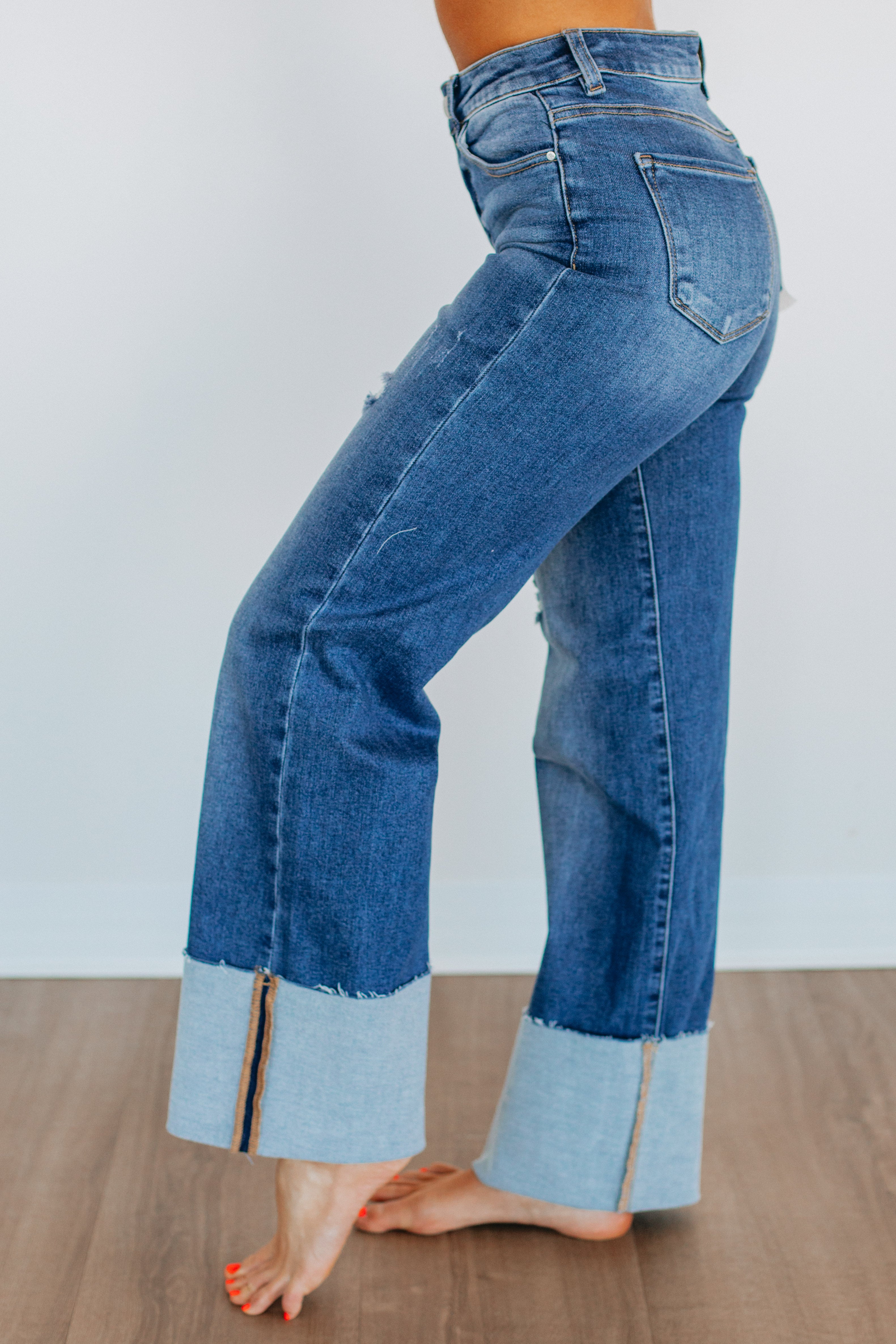 Branson Risen Men's Premium Stretch Denim Jeans - Comfortable Slim Fit for Casual Wear & Everyday Style