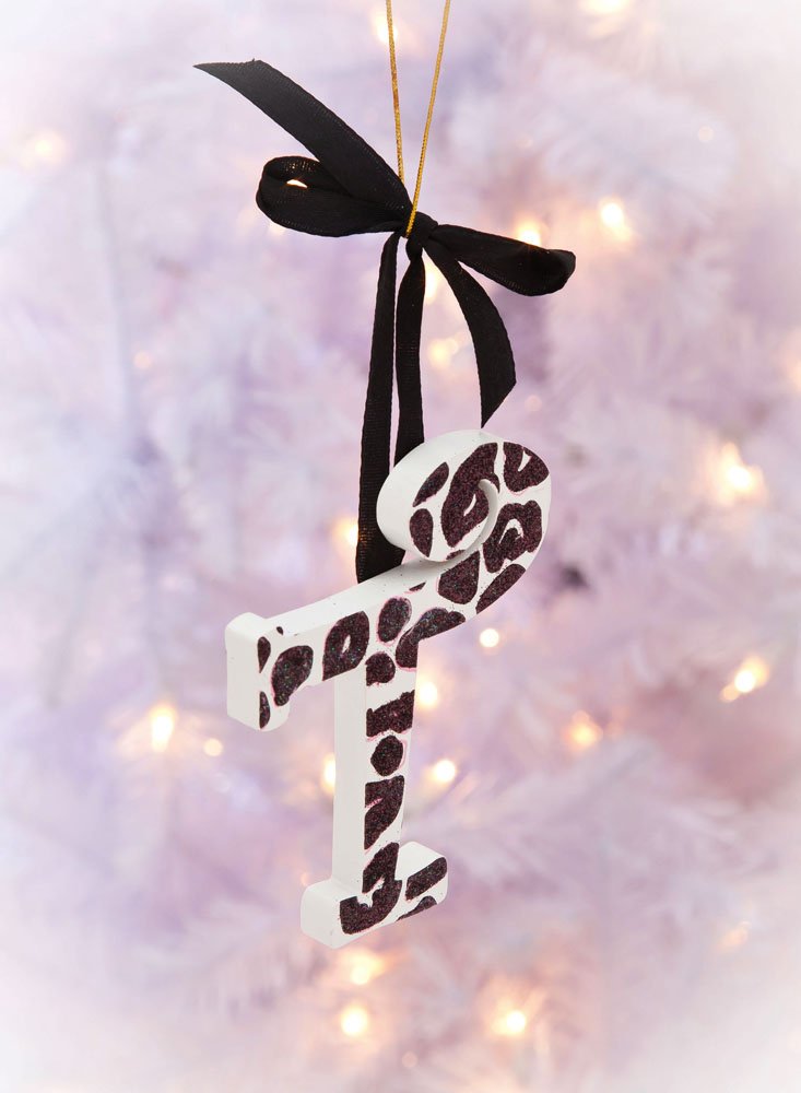 Personalized Monogram Wooden Ornament - Custom Engraved Home Decor for Christmas Tree, Wall Hanging & Gift Giving - Cypress Home Collection