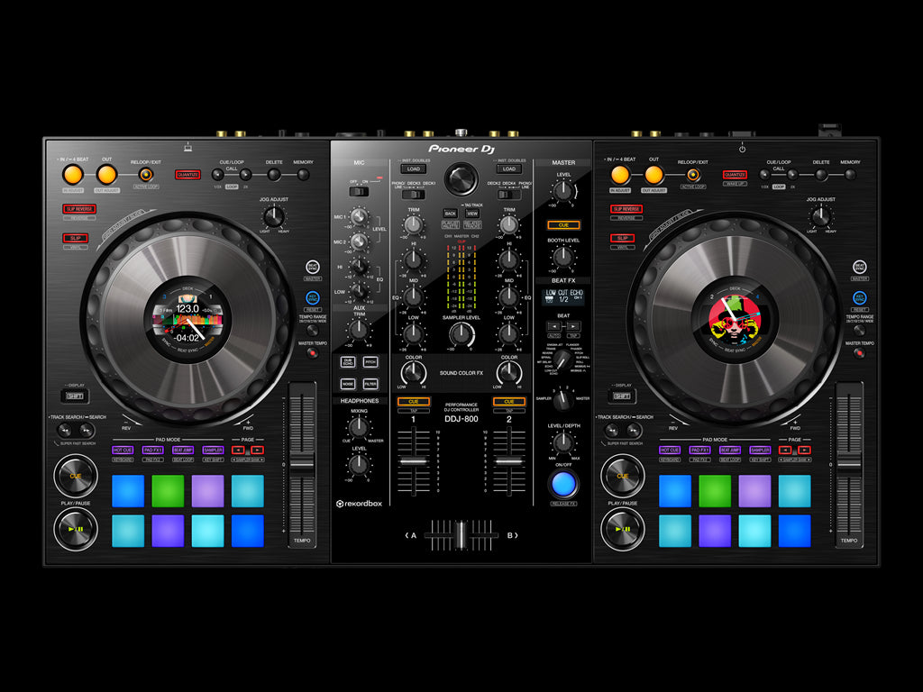 Pioneer DDJ-800 Professional DJ Controller for Serato & rekordbox - Perfect for Clubs, Parties & Home DJing