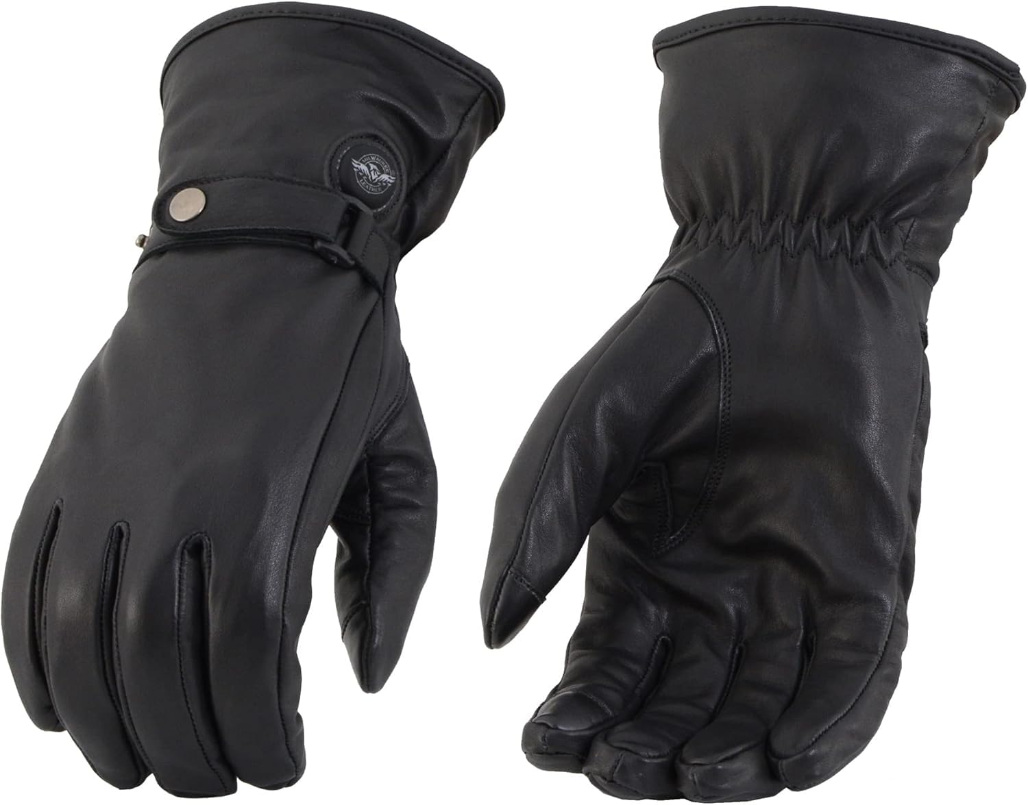 Milwaukee Leather MG7519SET Men's Black Heated Winter Gloves with i-Touch Technology - Rechargeable Battery Included - Perfect for Motorcycle Riding, Skiing & Cold Weather Outdoor Activities