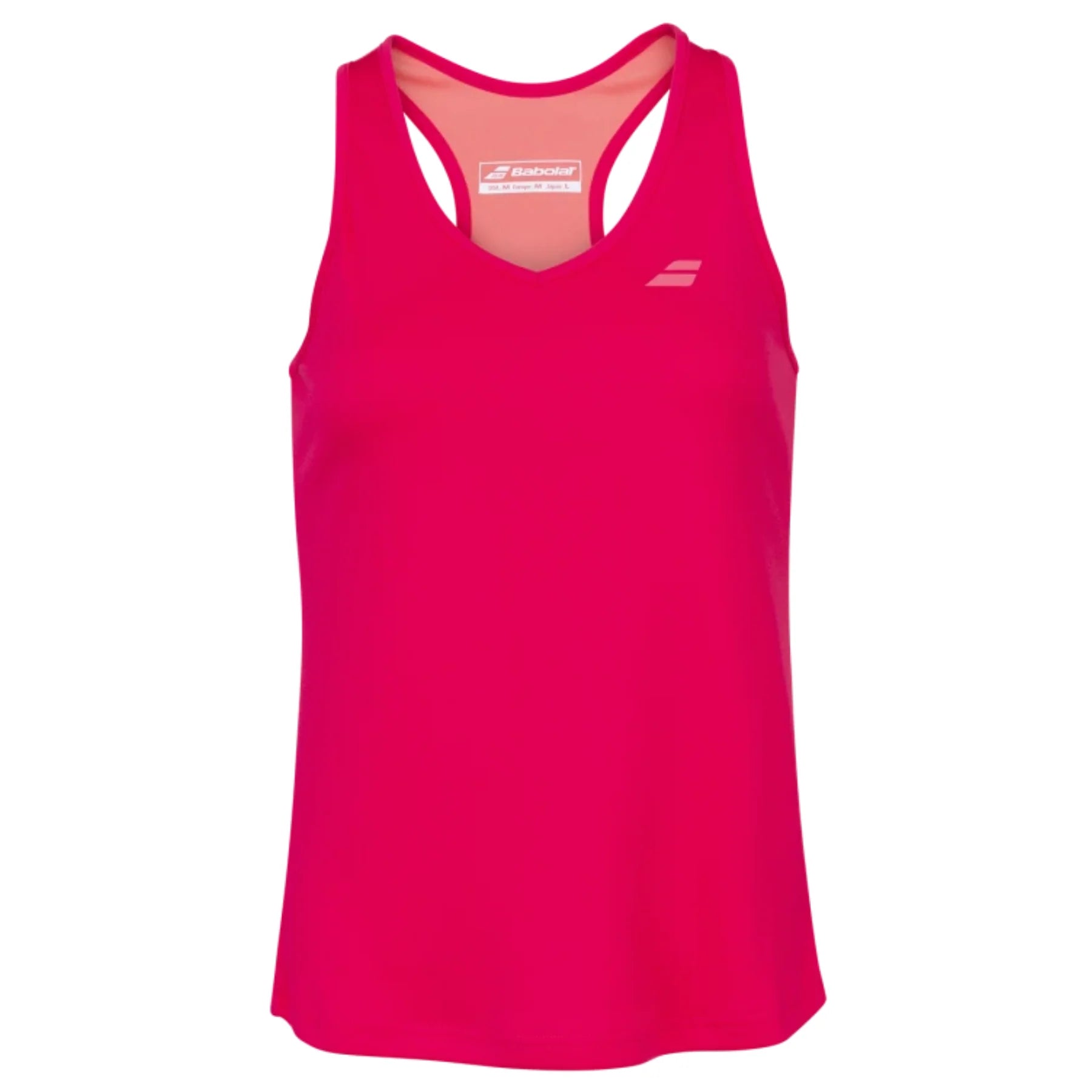 Babolat Play Tank Girls Tennis Top - Red Rose Design for Women's Sports & Activewear | Perfect for Tennis, Gym & Casual Wear