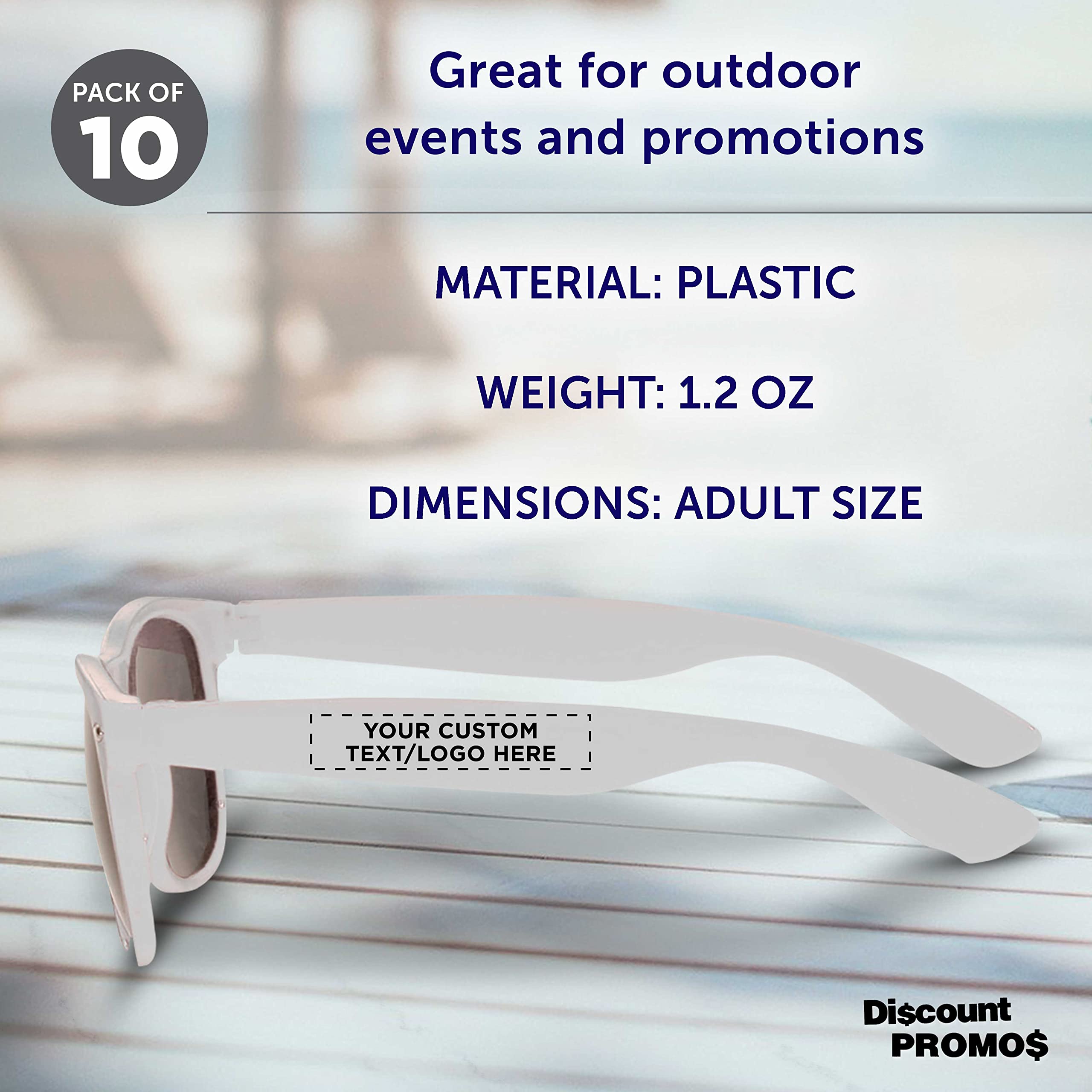 Trendy Plastic Tahiti Sunglasses - Classic Style UV Protection Shades for Men & Women - Perfect for Beach, Driving, and Outdoor Activities