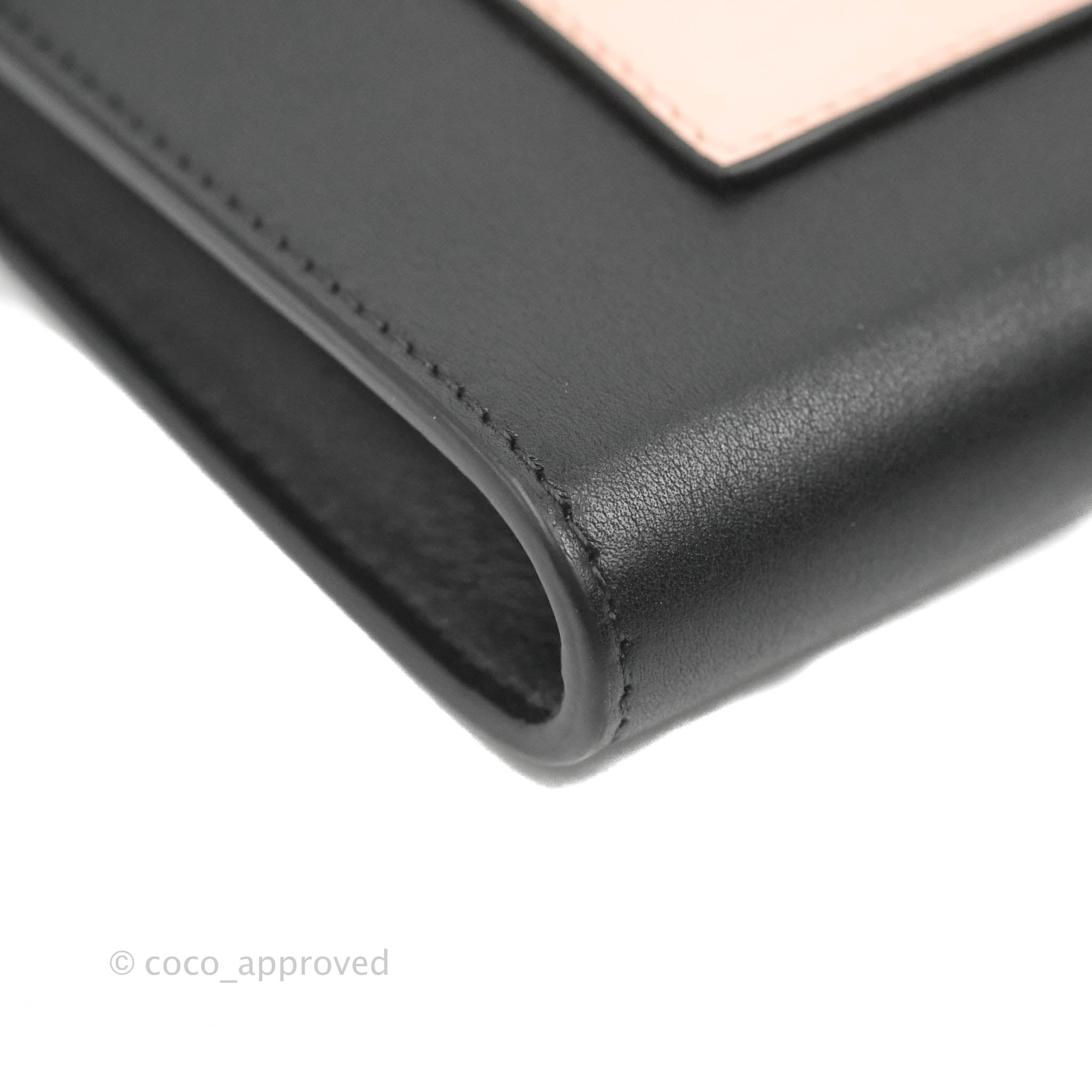 Celine Pocket Envelope Wallet on Chain - Beige, Pink & Black Crossbody Bag for Women | Perfect for Evening Parties, Date Nights & Daily Use