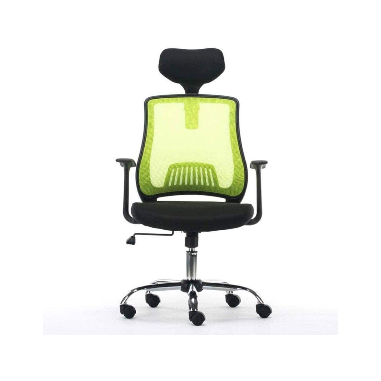 Ergonomic Office Chair with Adjustable Height & Lumbar Support - Swivel Desk Chair for Home, Gaming & Computer Work - Comfortable Reclining Seat with Breathable Mesh Back - Perfect for Long Work Hours, Online Gaming & Home Office Setup