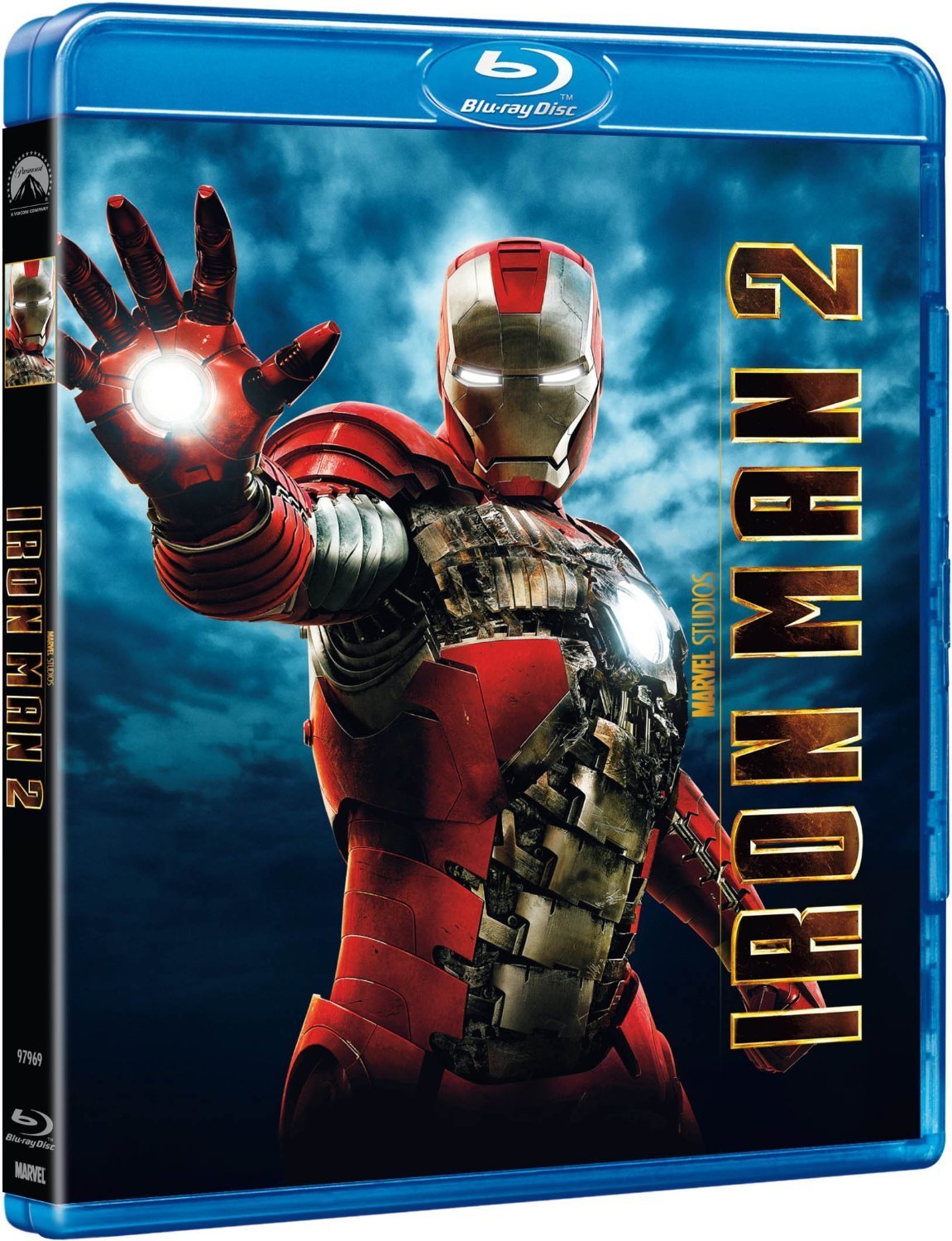Iron Man 2 Action Figure - Official Marvel Collectible Toy for Kids & Adults - Perfect for Display, Gifts & Superhero Play Scenes