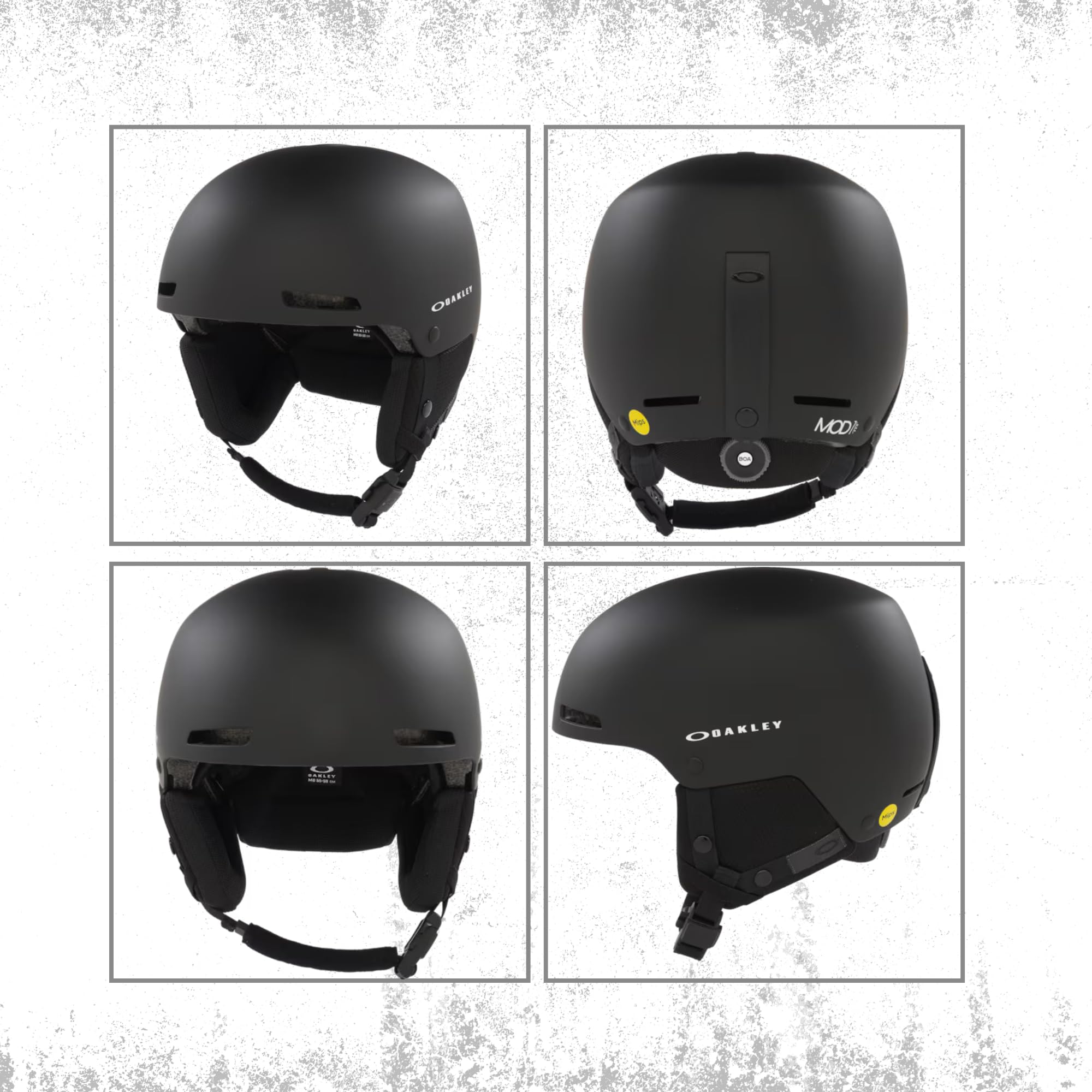 **Oakley MOD 1 Pro MIPS Ski & Snowboarding Helmet for Men & Women – Lightweight, Impact Protection – Includes Collapsible Water Bottle with Carabiner – Perfect for Skiing, Snowboarding & Outdoor Adventures**
