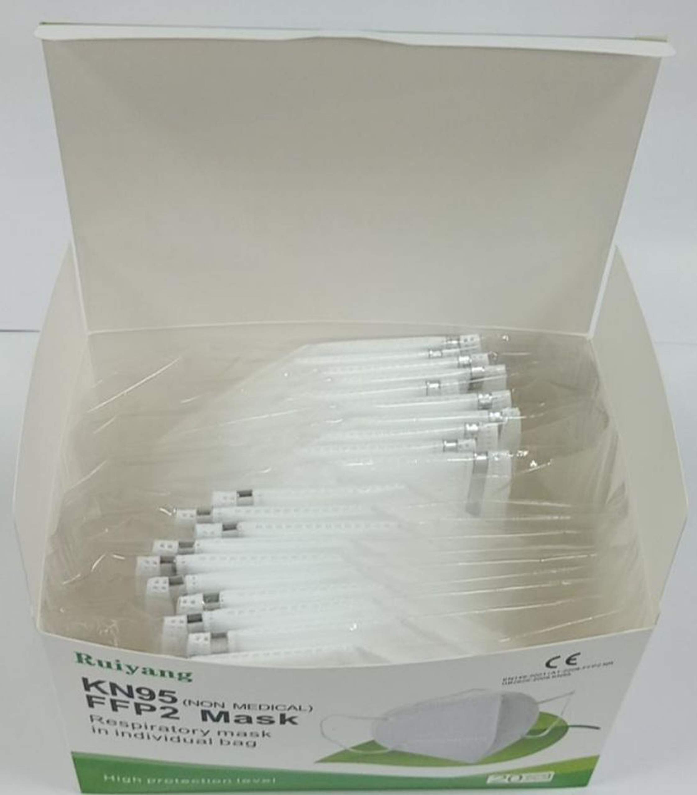 20 Pack White 5-Layer Protective Face Masks - Breathable Cup Dust Safety Masks for Men & Women - Essential PPE for Healthcare Workers, Construction & Daily Commuting
