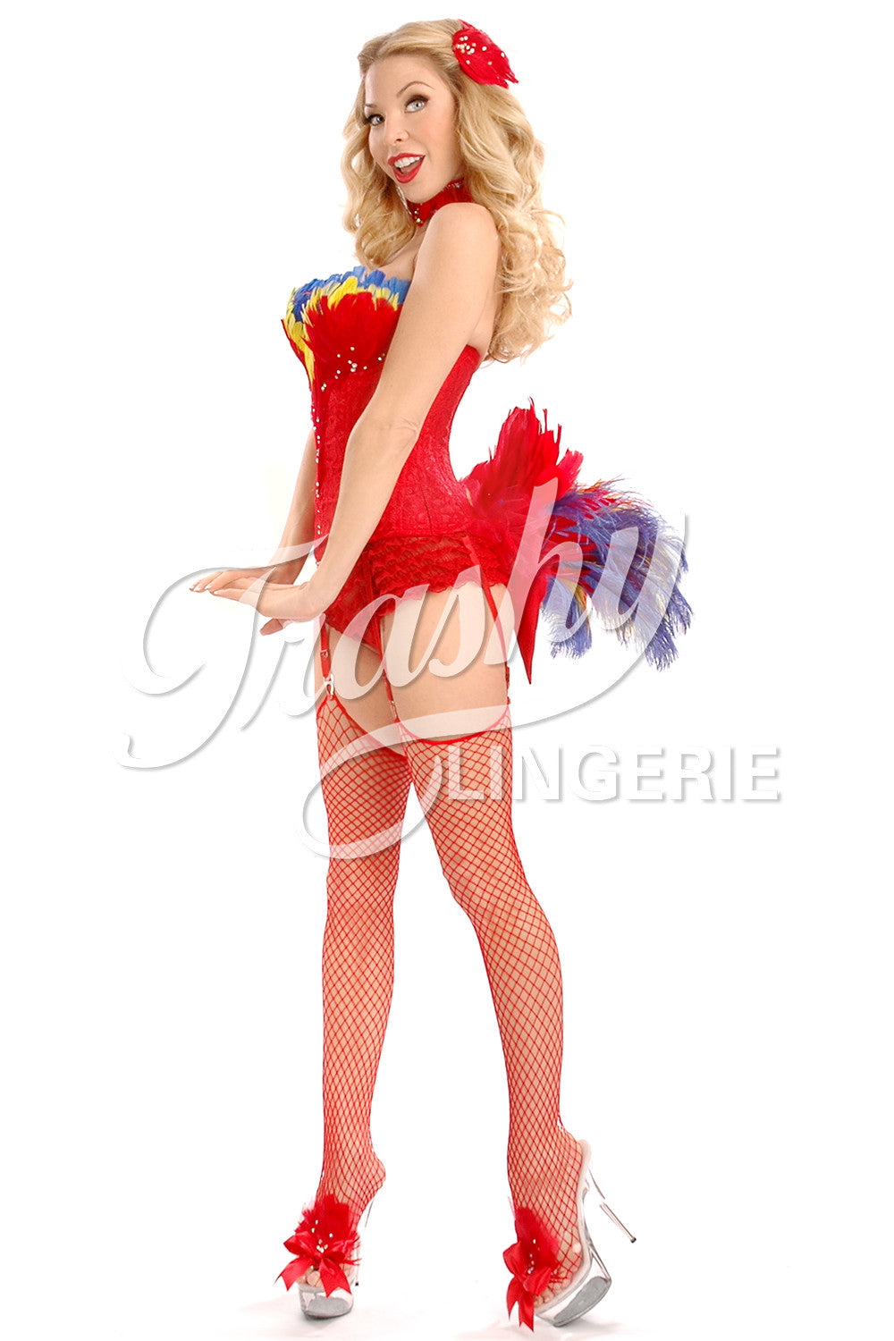 Macaw Corset - Waist Training Corset for Women, Steel Boned Shapewear for Hourglass Figure | Perfect for Burlesque, Cosplay & Special Occasions