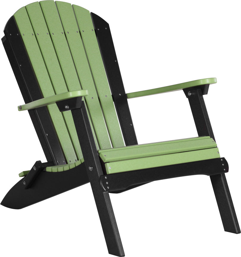 Premium Folding Adirondack Chair - Outdoor Patio Furniture, Lightweight & Weather-Resistant for Backyard, Garden, Poolside Relaxation