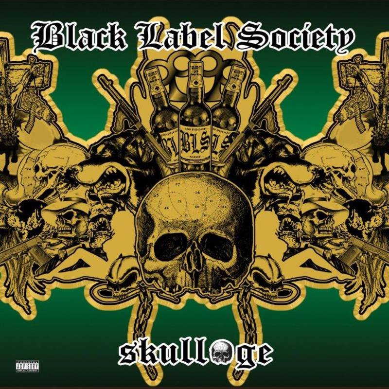 Black Label Society Skullage Vinyl 2LP Record - Heavy Metal Music Album for Collectors & Fans, Perfect for Home Listening & Gifting