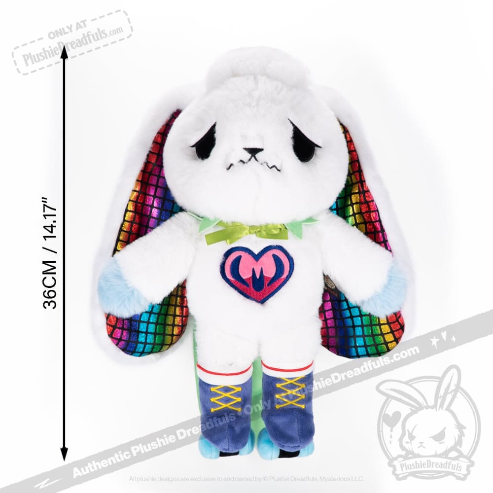 Plushie Dreadfuls Panic Disorder Stuffed Animal - Soft Anxiety Relief Plush Toy for Mental Health Support & Comfort