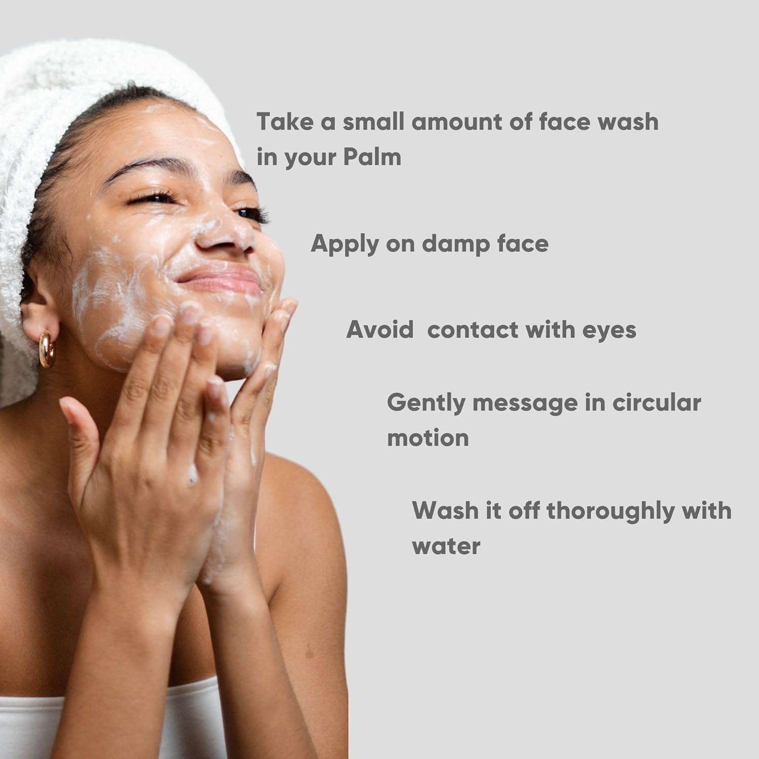 10% AHA Glycolic Acid Face Wash for Acne & Pimple Treatment - Gentle Exfoliating Cleanser for Glowing Skin | Soap-Free, Non-Irritating Formula for Men & Women | 100ml (3.53 Fl Oz) | Perfect for Daily Skincare Routine & Acne-Prone Skin