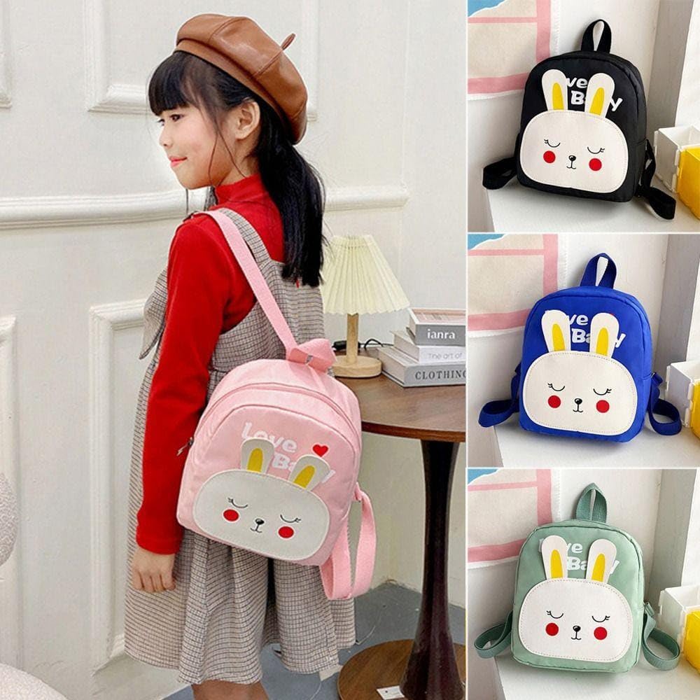 Adjustable Kids Backpack - Cute Cartoon School Bag for Kindergarten & Preschool - Lightweight Durable Baby Bookbag for Boys & Girls - Perfect for School, Travel & Daycare
