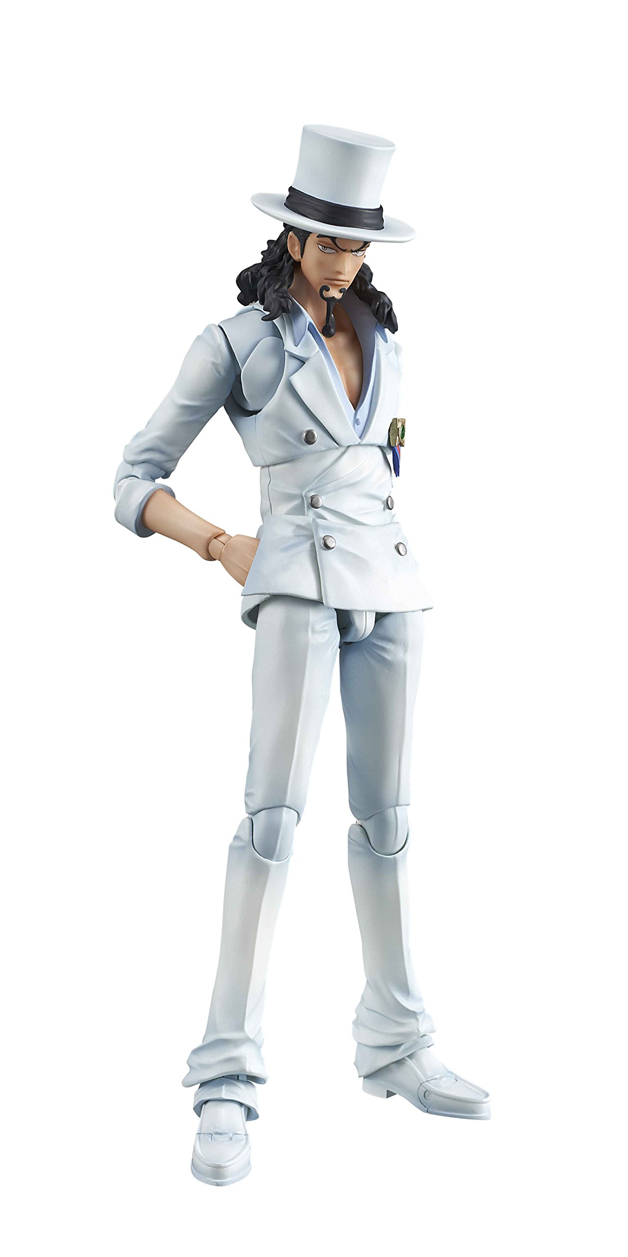 Megahouse One Piece Ron Rucchi Variable Action Hero Figure - Collectible Anime Toy for Display & Play | Perfect for Fans, Gift Giving & Anime Collections