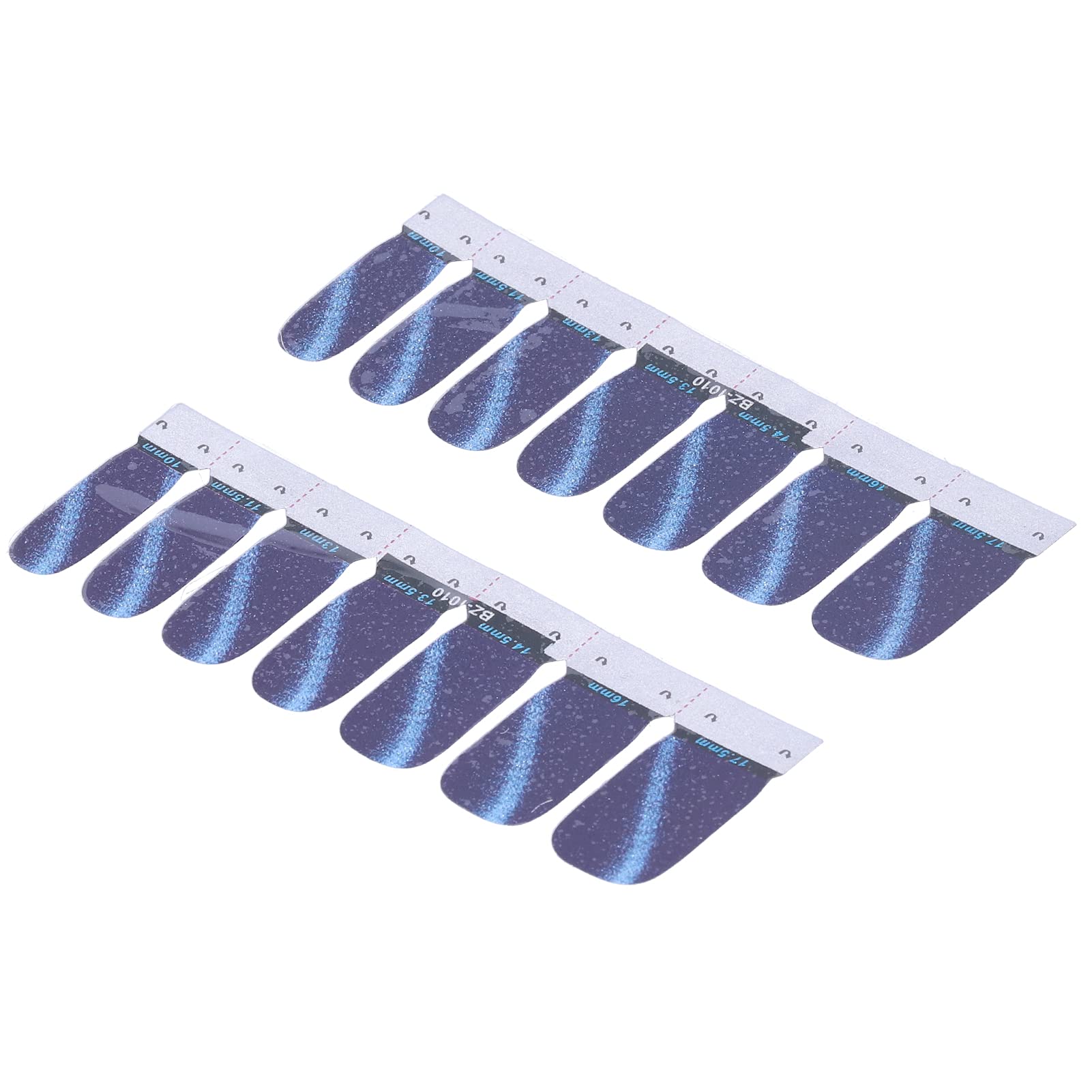 Premium Nail Polish Decals & Strips - Elegant Nail Art Designs for Salon Professionals & DIY Manicures (10-Pack) - Perfect for Bridal, Party & Special Occasion Nails
