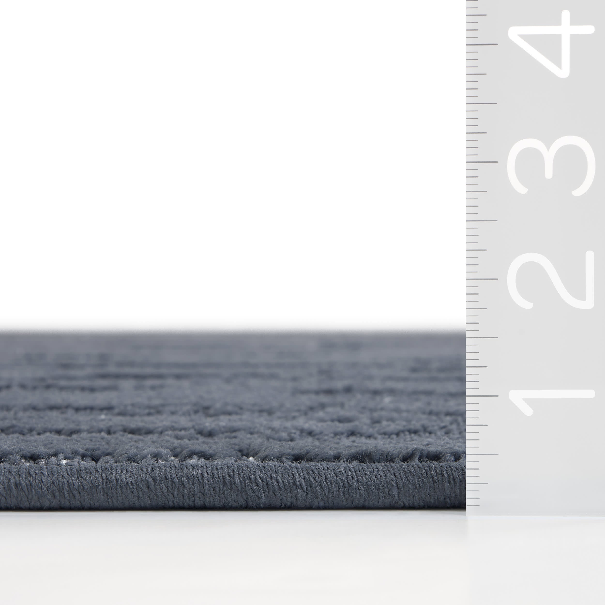 Custom Navy Dovekie Mottled Area Rug - Soft & Durable Handmade Rug for Living Room, Bedroom, or Office Decor