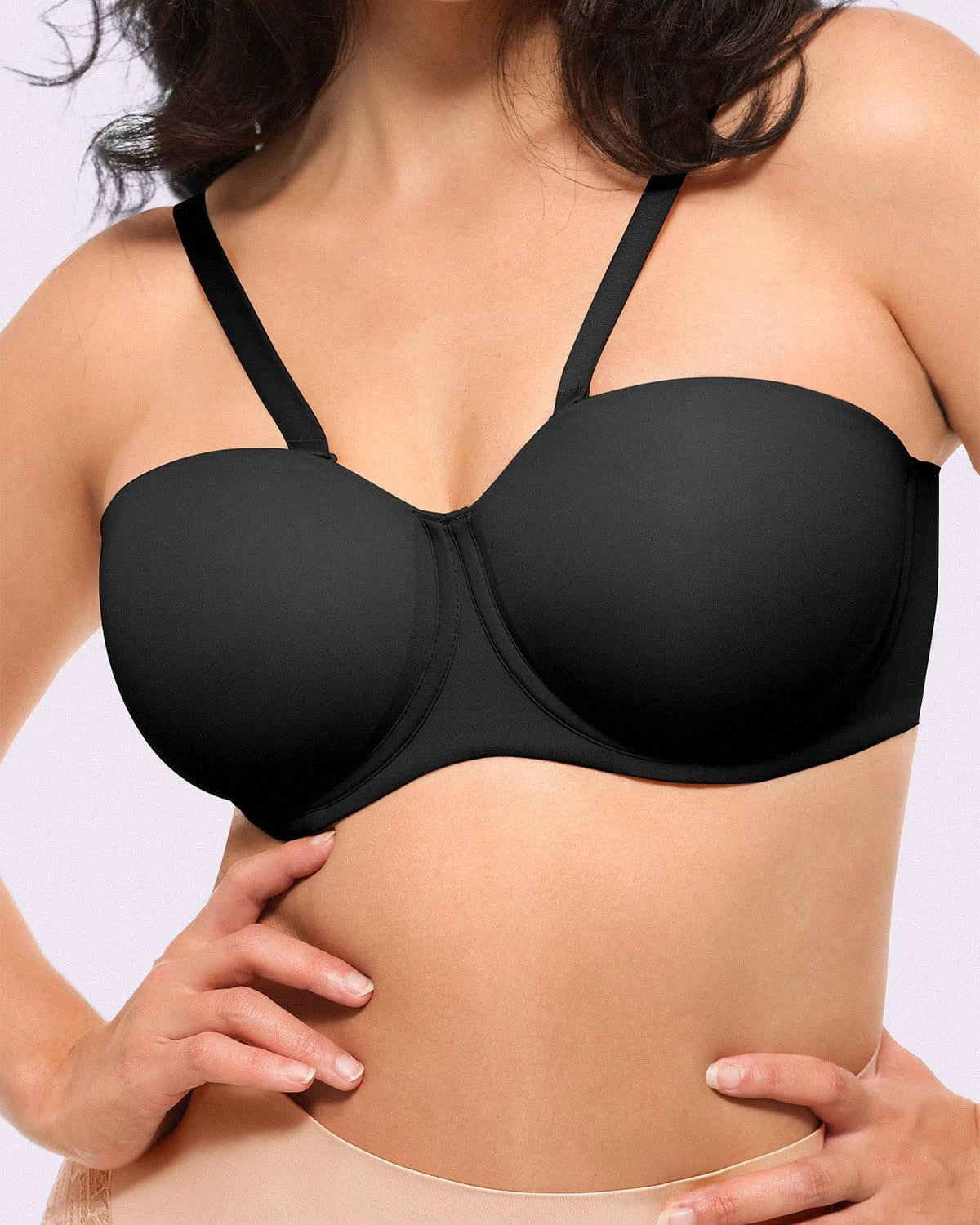 Best Convertible Strapless Push Up Bra for Women - Seamless Comfort, Lift & Support - Perfect for Wedding, Evening Dresses & Everyday Wear