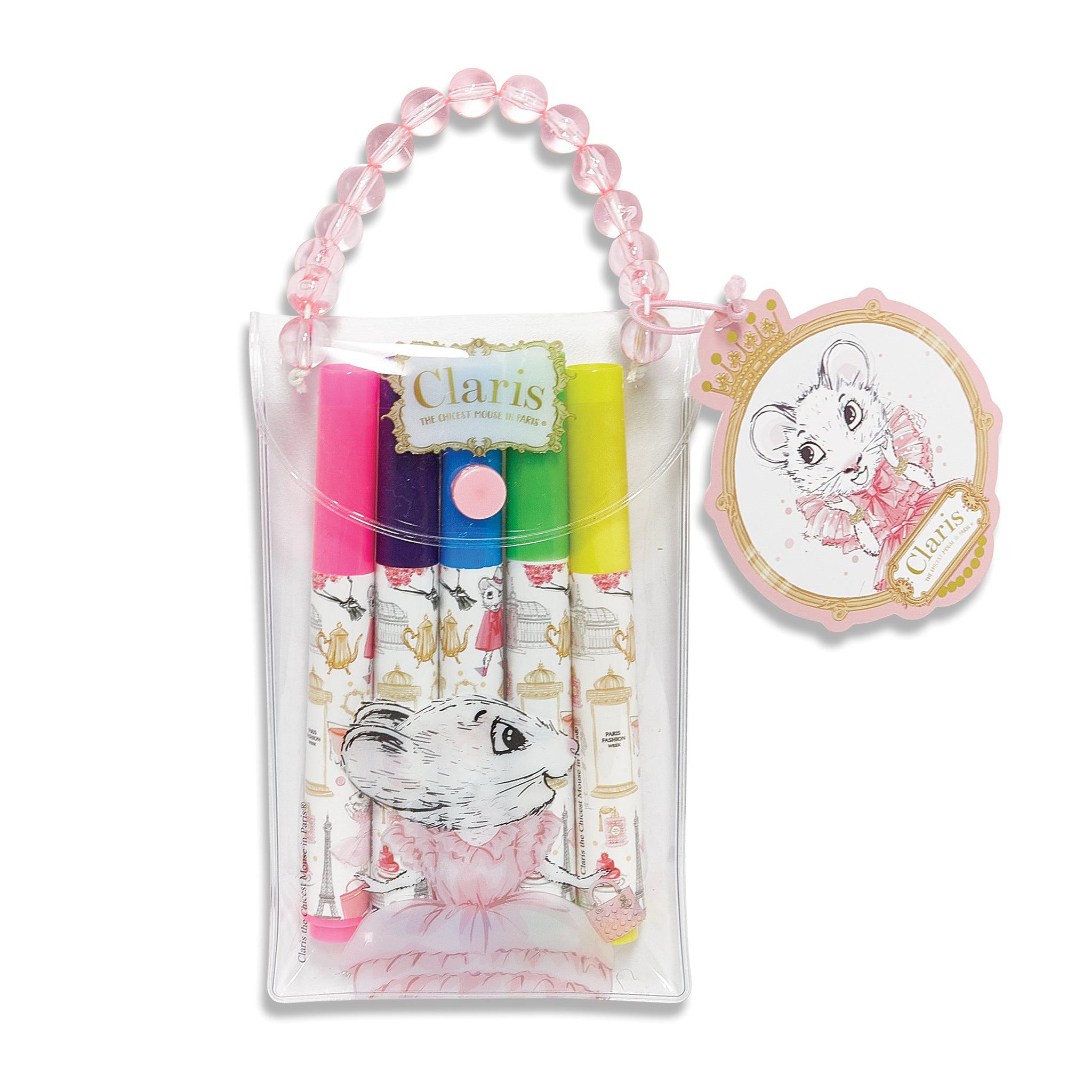 Claris The Mouse Marker Set - Premium Art Markers for Drawing & Sketching - Perfect for Artists, Students & DIY Craft Projects