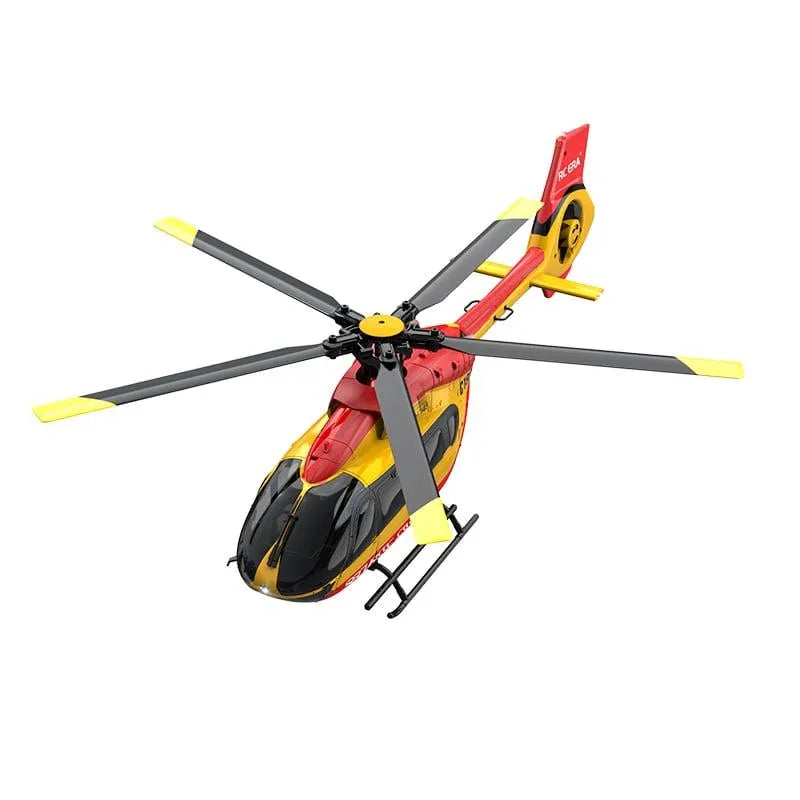 RC Helicopter C190 H145 1:28 Scale - 2.4G 6CH Remote Control with 6-Axis Gyro & Altitude Hold - Optical Flow Positioning RTF (Ready to Fly) - Perfect for Indoor Flying, Beginner Training, and Aerial Photography