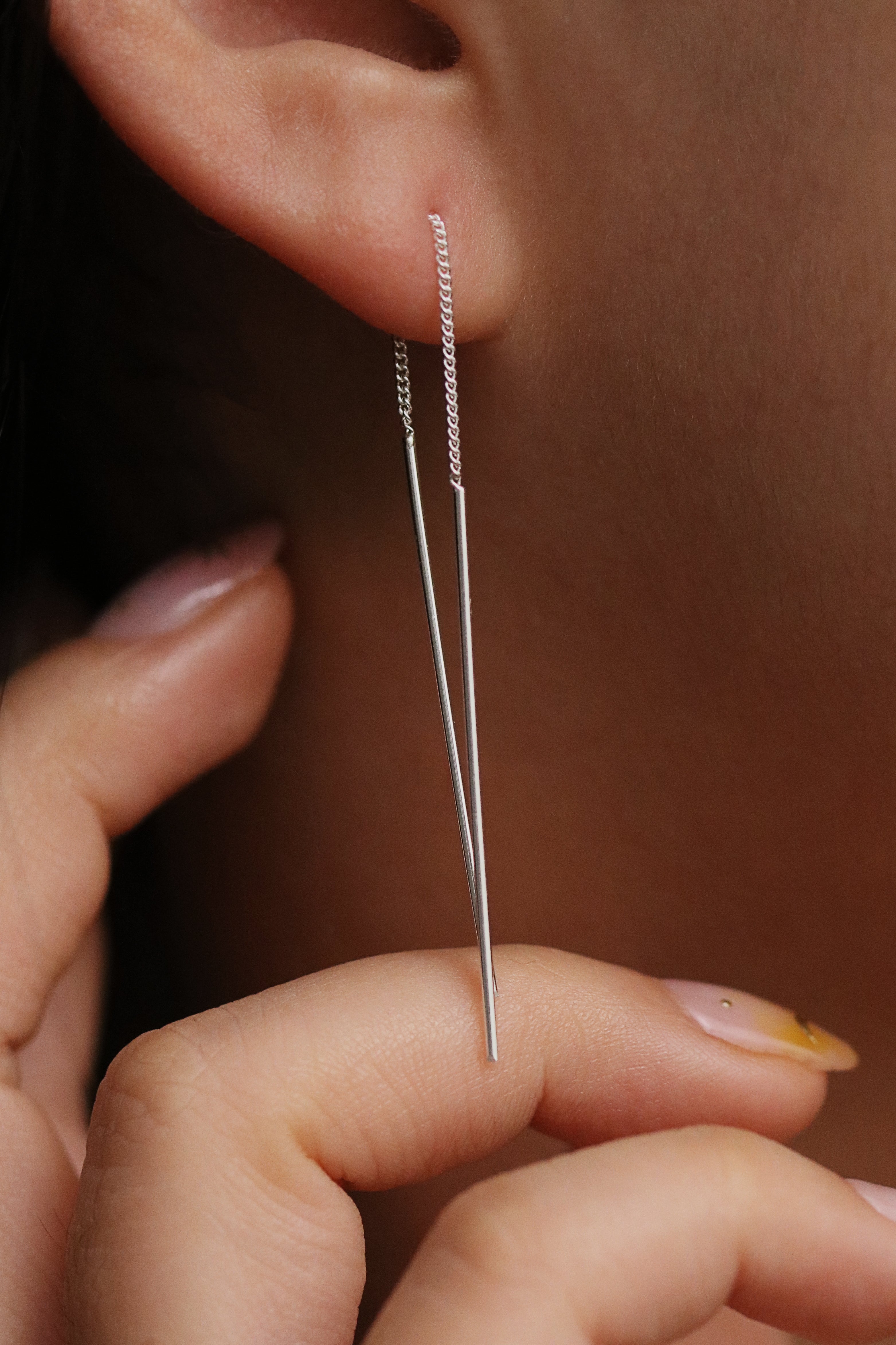 Drop Stick Long Threader Earrings for Women - Dainty Boho Chic Jewelry for Everyday Wear & Special Occasions