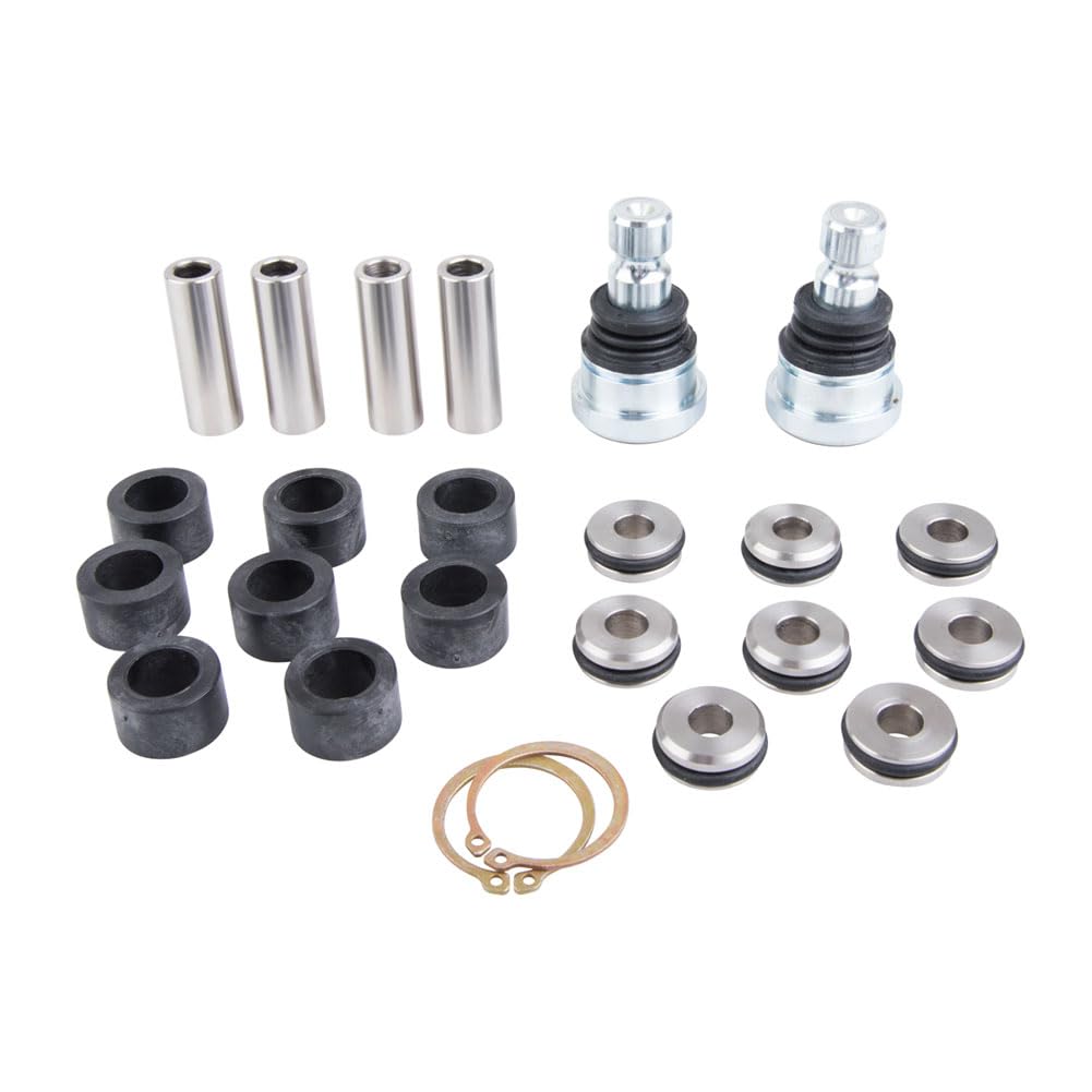 TUSK Mohawk Extreme Duty High Clearance Lower A-Arms - Blue with Bushing Hardware - Compatible with Polaris RZR XP Turbo EPS (2016-2021) - Perfect for Off-Roading & Trail Riding