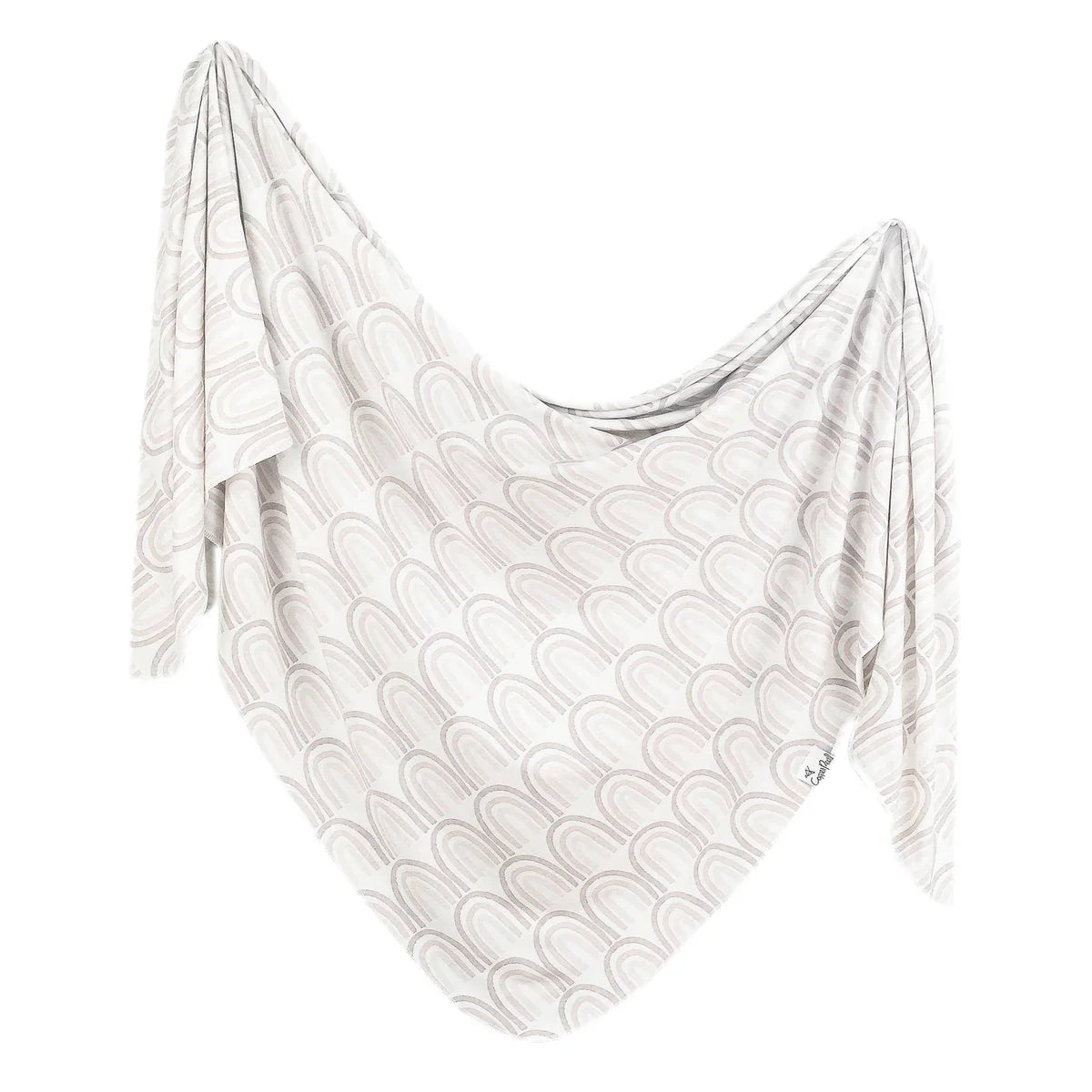 Copper Pearl Knit Swaddle Blanket - Soft & Breathable Baby Wrap for Newborns - Perfect for Swaddling, Nursing & Stroller Use