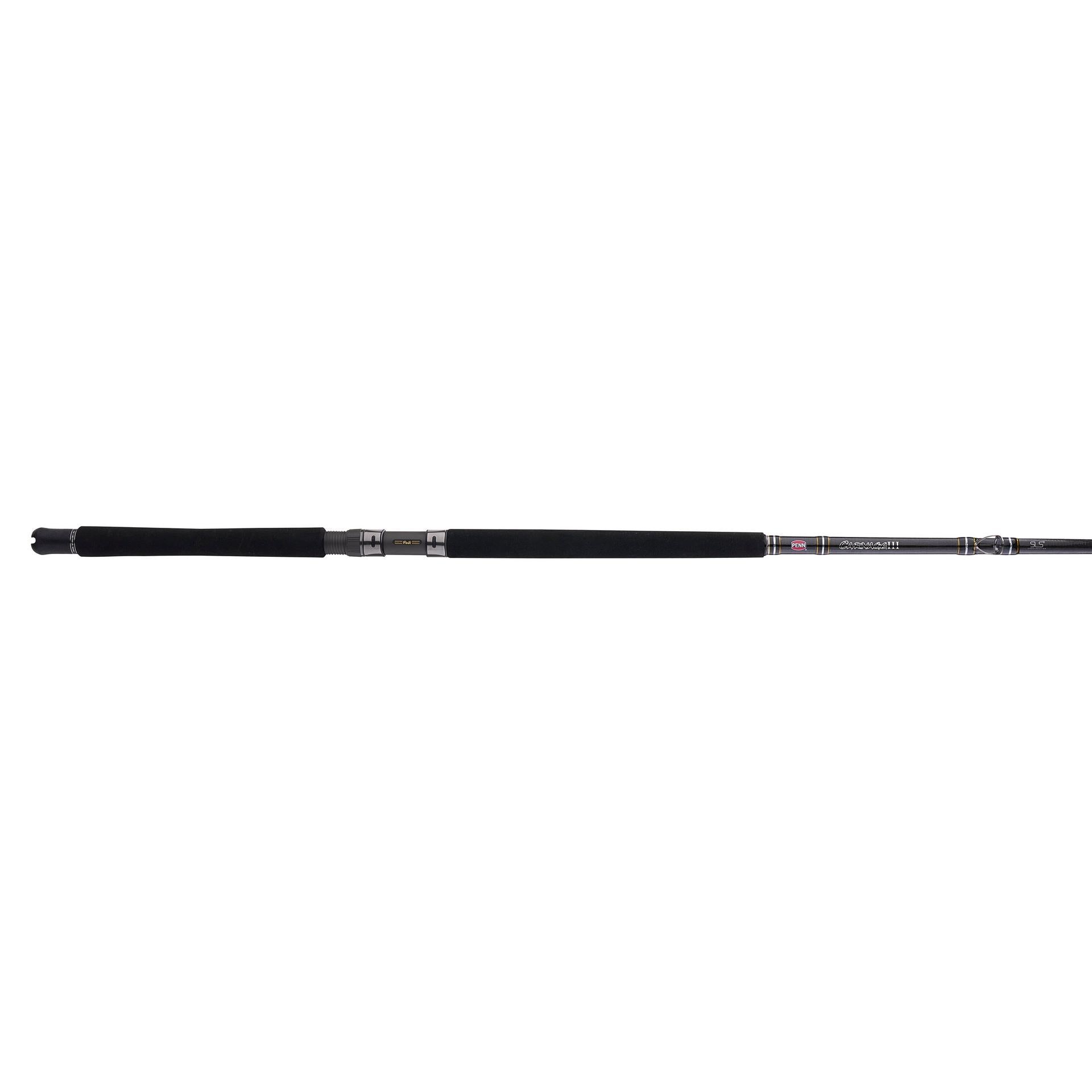Carnage® III West Coast Conventional Boat Fishing Rod - Heavy Duty Saltwater Rod for Offshore & Inshore Fishing - Perfect for Tuna, Halibut & Rockfish