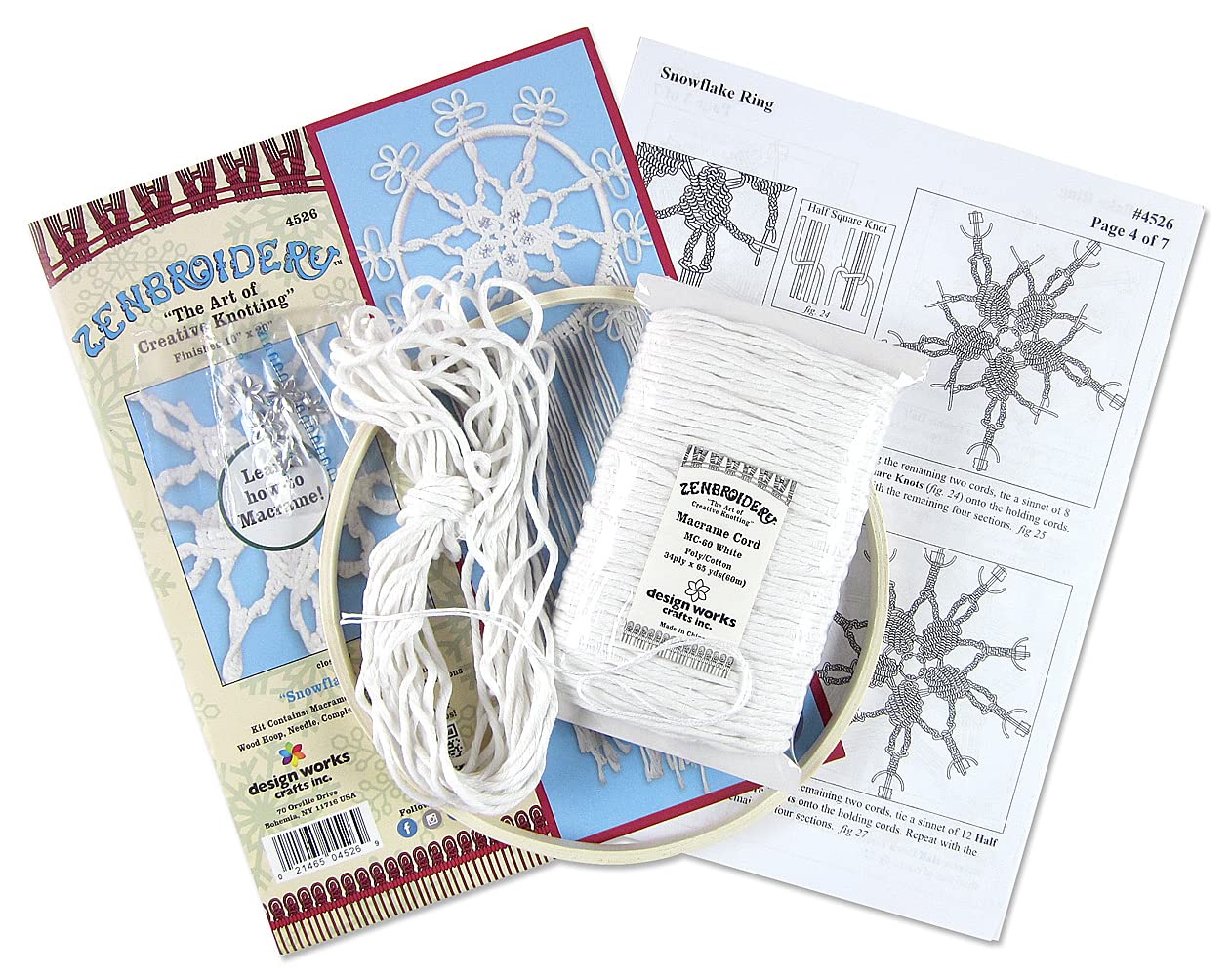 DIY Snowflake Felt Stocking Kit - Christmas Craft Set for Holiday Decorations & Handmade Gifts