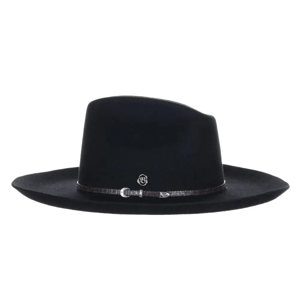 Biltmore Smokehouse Wide Brim Wool Felt Cowgirl Hat for Women - Western Style Riding Hat for Rodeo, Horseback Riding & Outdoor Adventures