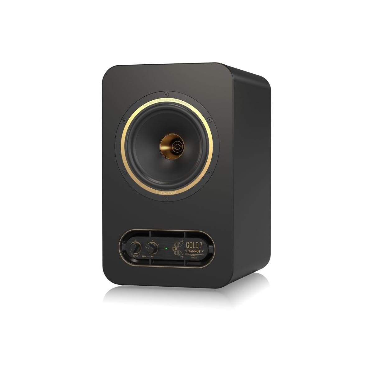 Tannoy Gold 7 6.5-inch Powered Studio Monitor - Professional Studio Reference Speakers for Music Production, Home Recording & DJ Setup - Perfect for Home Studios, Podcasting & Audio Mixing
