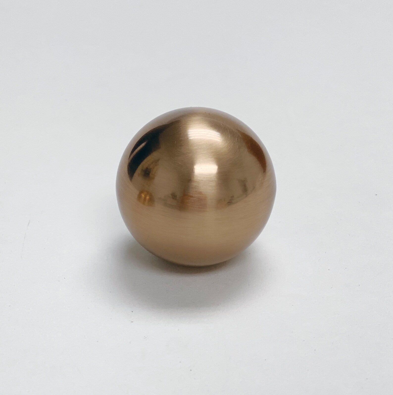 Elegant Champagne Bronze 'Kira' Large Ball Knob and Cup Pull - Premium Cabinet Hardware for Kitchen Cabinets, Dressers & Furniture Drawers