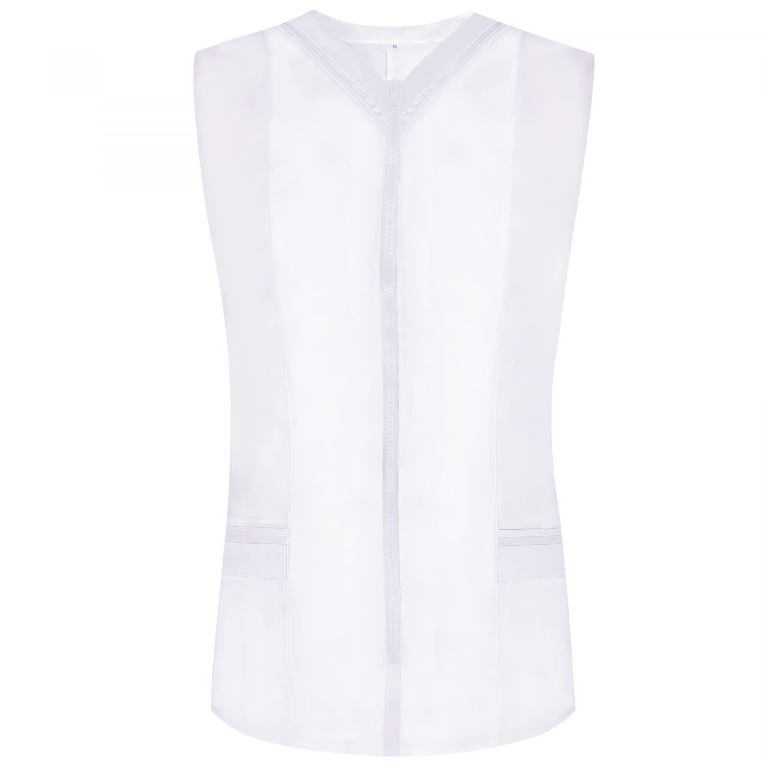 MISEMIYA Women's Short Sleeve Sanitary Work Shirt - Medical Uniform for Cleaning Staff, Clinic & Veterinary Professionals (Ref.818) | Comfortable Healthcare Scrubs for Nurses, Cleaners & Hospital Workers