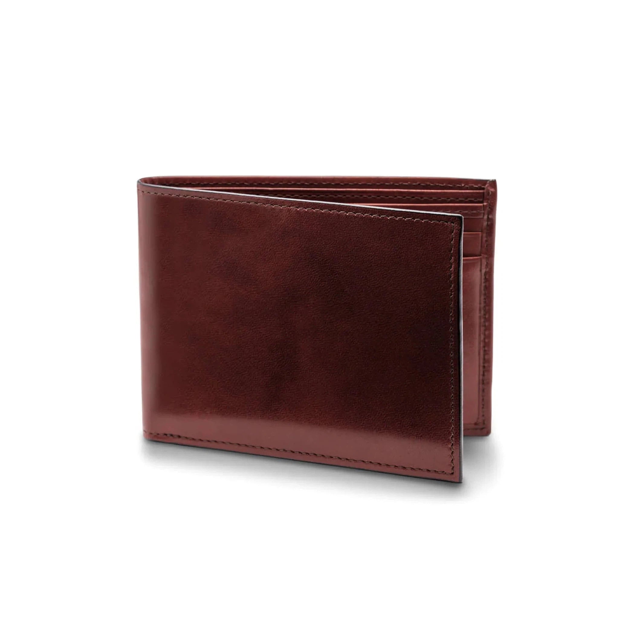 Bosca Genuine Leather Executive ID Wallet - Premium RFID Blocking Business Card Holder for Men & Women - Perfect for Office, Travel, and Everyday Use