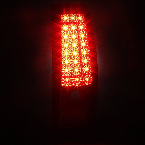 AKKON Clear G2 LED Tail Lights Brake Lamps Replacement for 2003-2006 Chevy Silverado & 2004-2006 GMC Sierra Pickup Truck - Upgrade Your Ride with Bright, Durable Lighting for Night Driving & Enhanced Safety