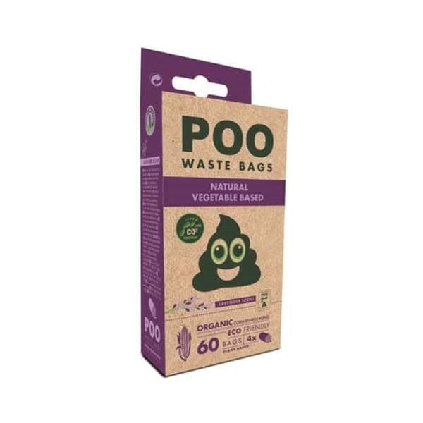Biodegradable Dog Waste Bags - Lavender Scented or Unscented Poop Bags for Dogs | Eco-Friendly Pet Cleanup Solution for Walks, Parks & Backyard Use