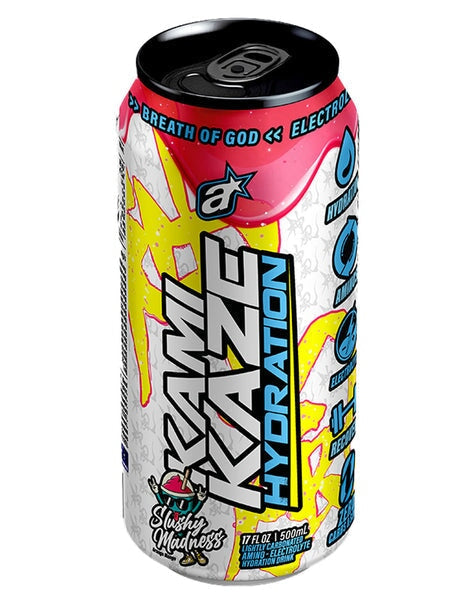 Kamikaze Hydration RTD Sports Drink - Electrolyte Replenishment for Athletes & Workouts - Perfect for Running, Gym, and Endurance Training