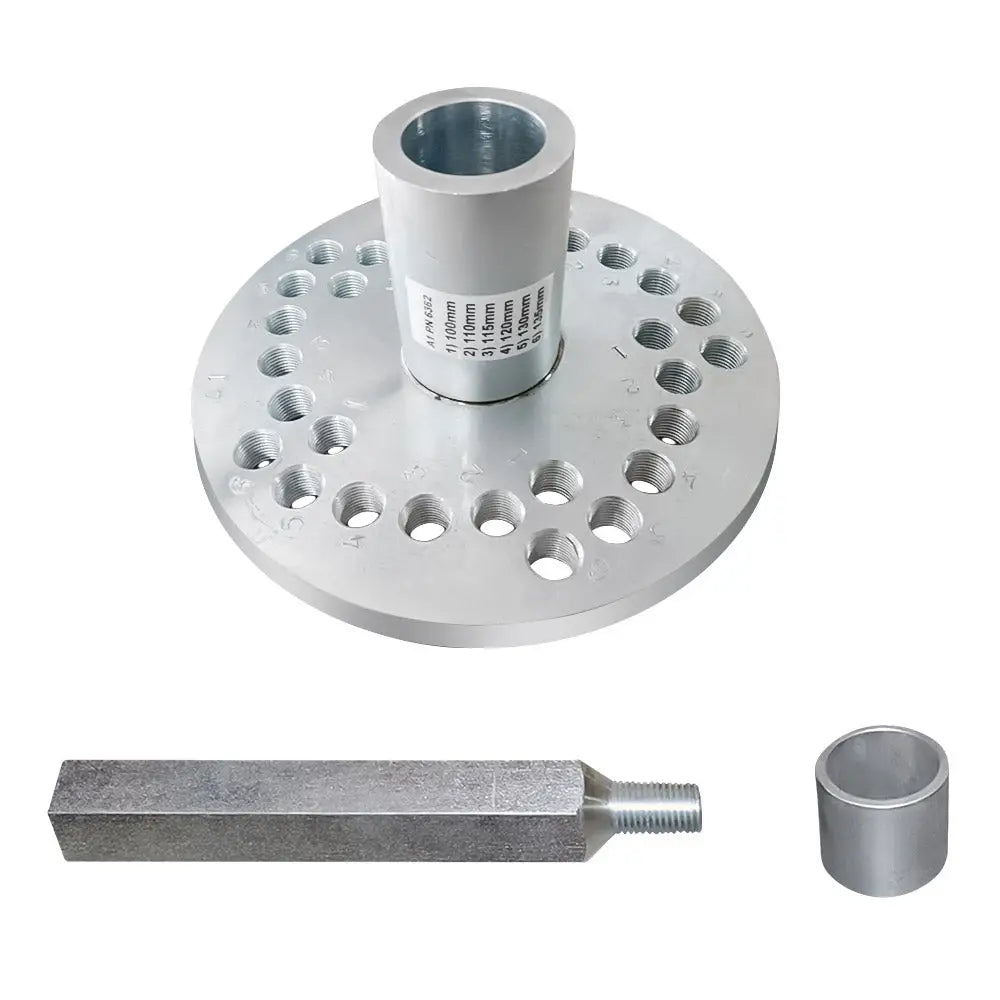 Amermac A1 Truer Adapter Kit - 5 Lug Metric 6362K for Wheel Alignment & Brake Service | Compatible with Most European & Asian Vehicles