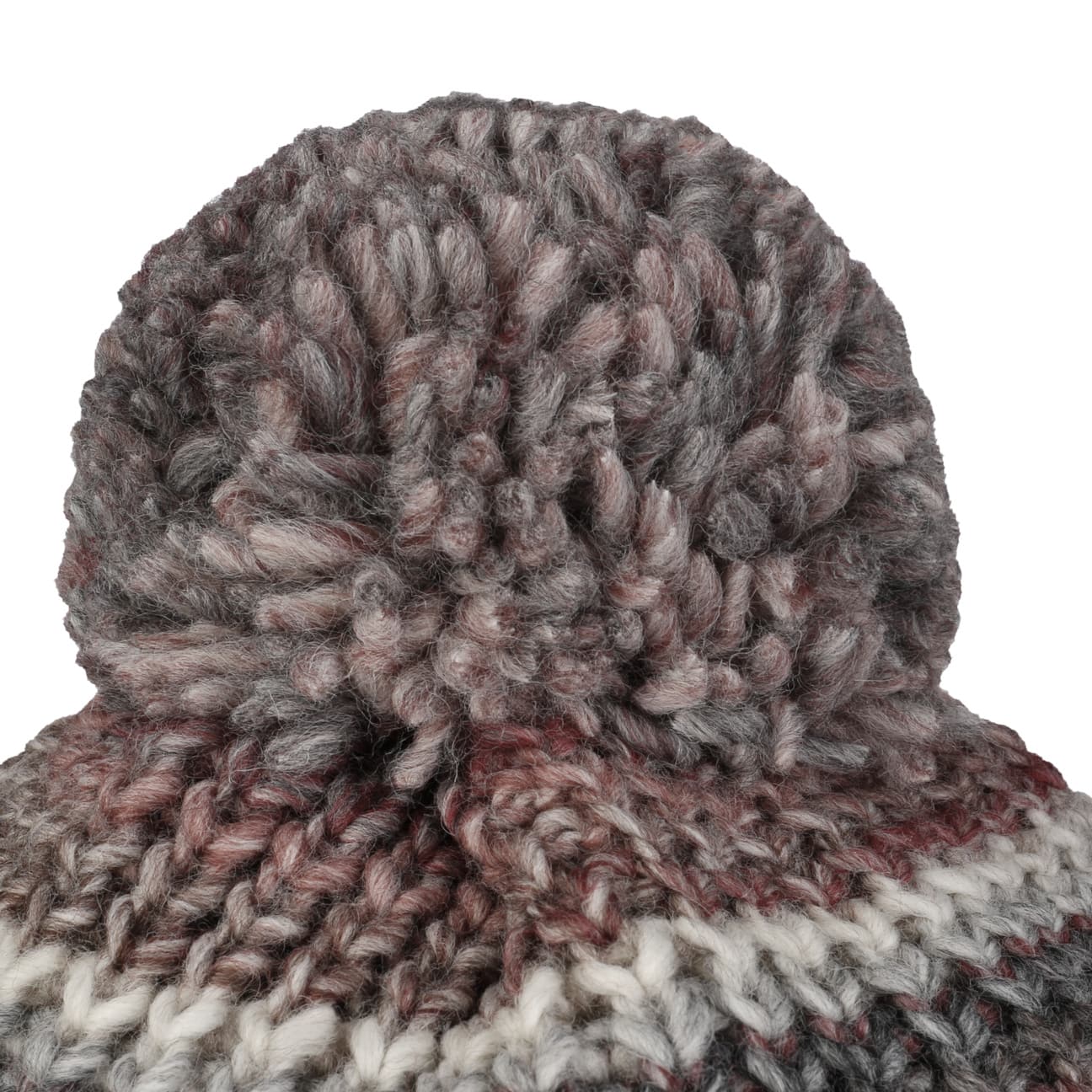 Lierys Finja Bobble Hat - Warm Winter Knit Beanie for Women & Men - Perfect for Skiing, Snowboarding & Outdoor Activities