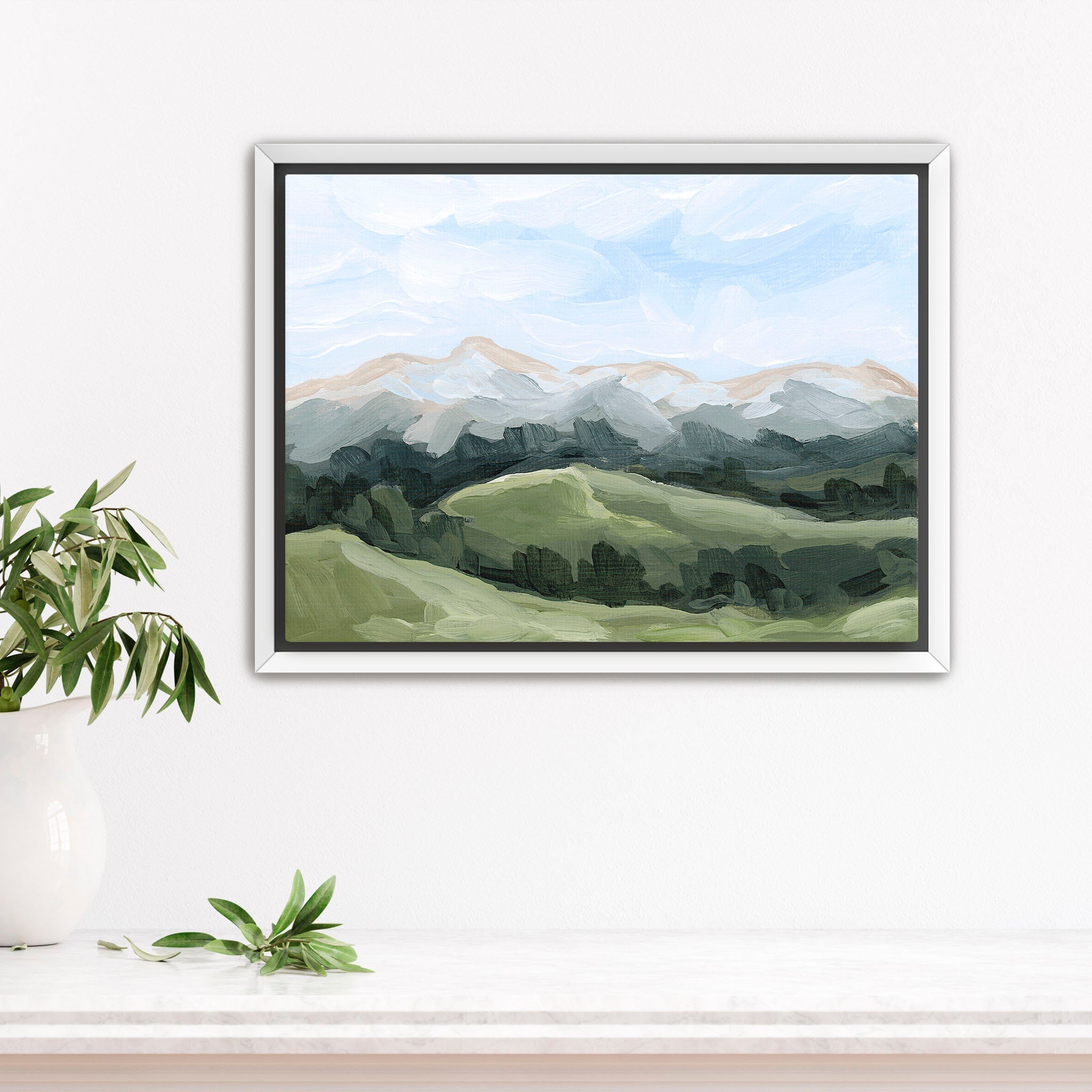 Never Summer Art Print - High Quality Wall Decor for Home & Office - Perfect for Living Room, Bedroom & Workspace