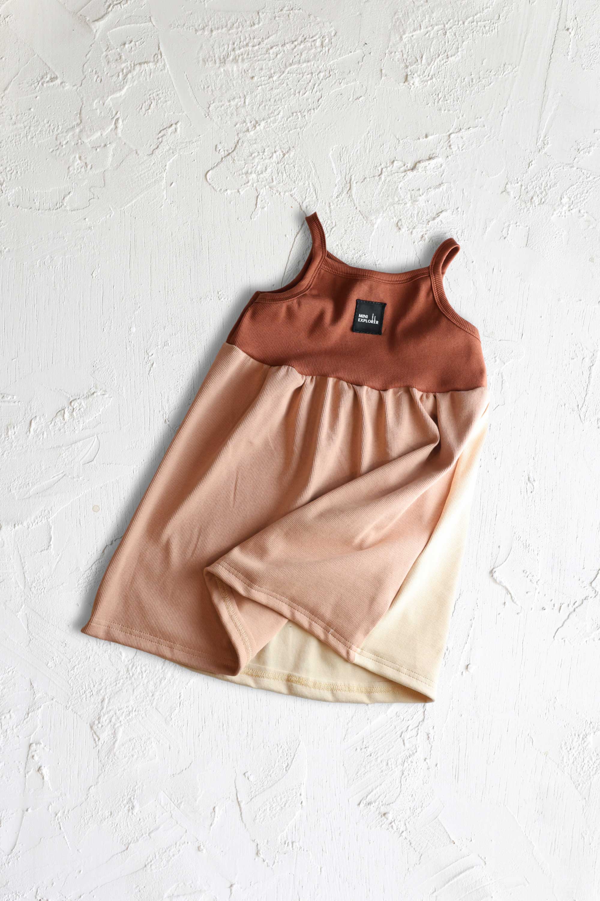 Organic Ribbed Mini Explorer Dress - Women's Casual Short Sleeve A-Line Dress for Summer, Travel & Outdoor Adventures | Perfect for Beach Vacations, City Exploration & Weekend Getaways
