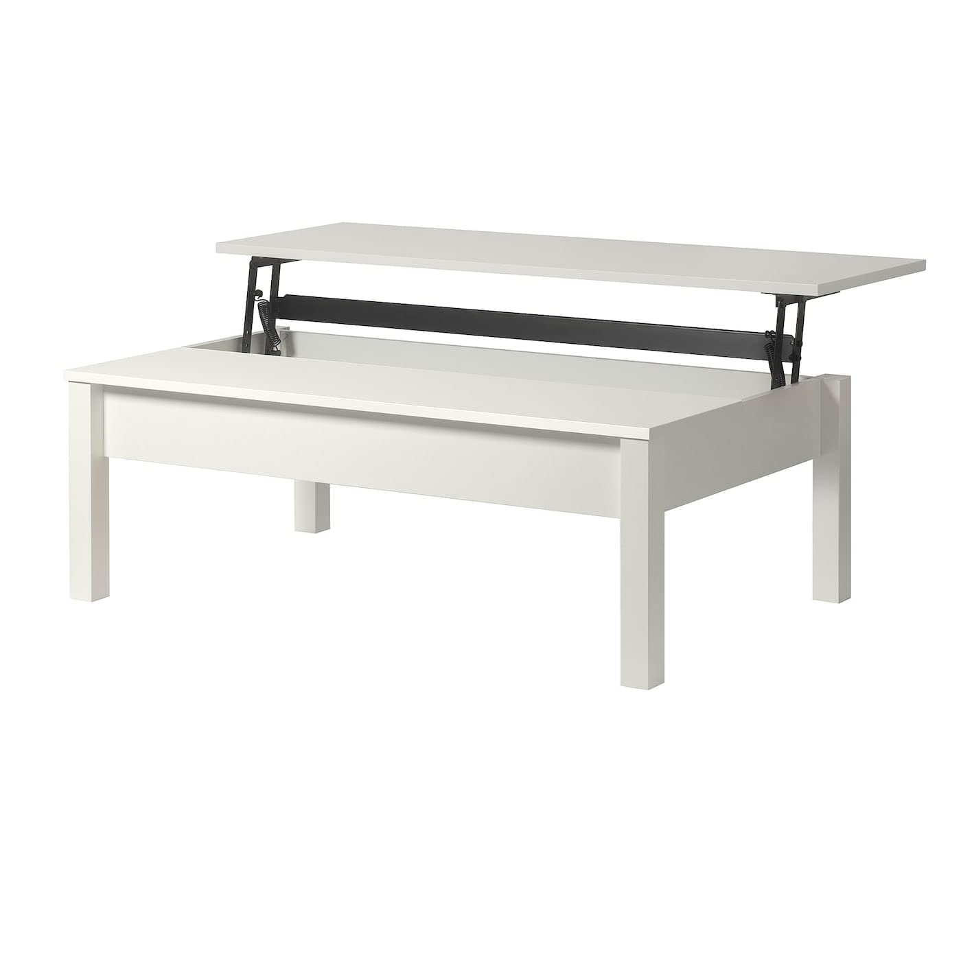 IKEA Trulstorp White Coffee Table - 45 1/4 x 27 1/2 Inch Modern Scandinavian Living Room Furniture for Small Spaces, Home Decor & Apartment Essentials