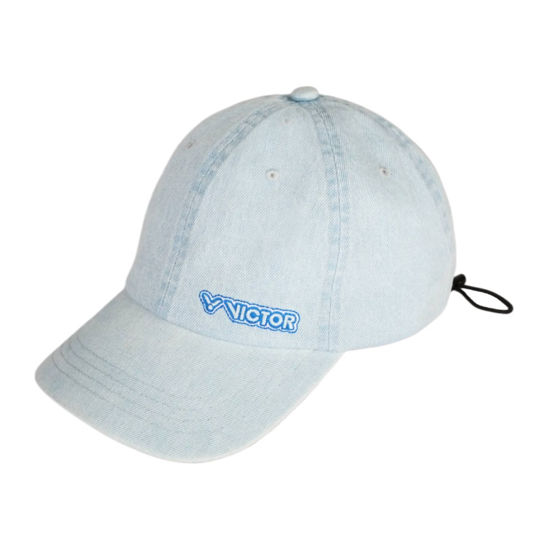 Victor X Doraemon VC509DRM Men's Baseball Cap - Denim Blue Anime Collaboration Hat for Casual Wear & Street Fashion