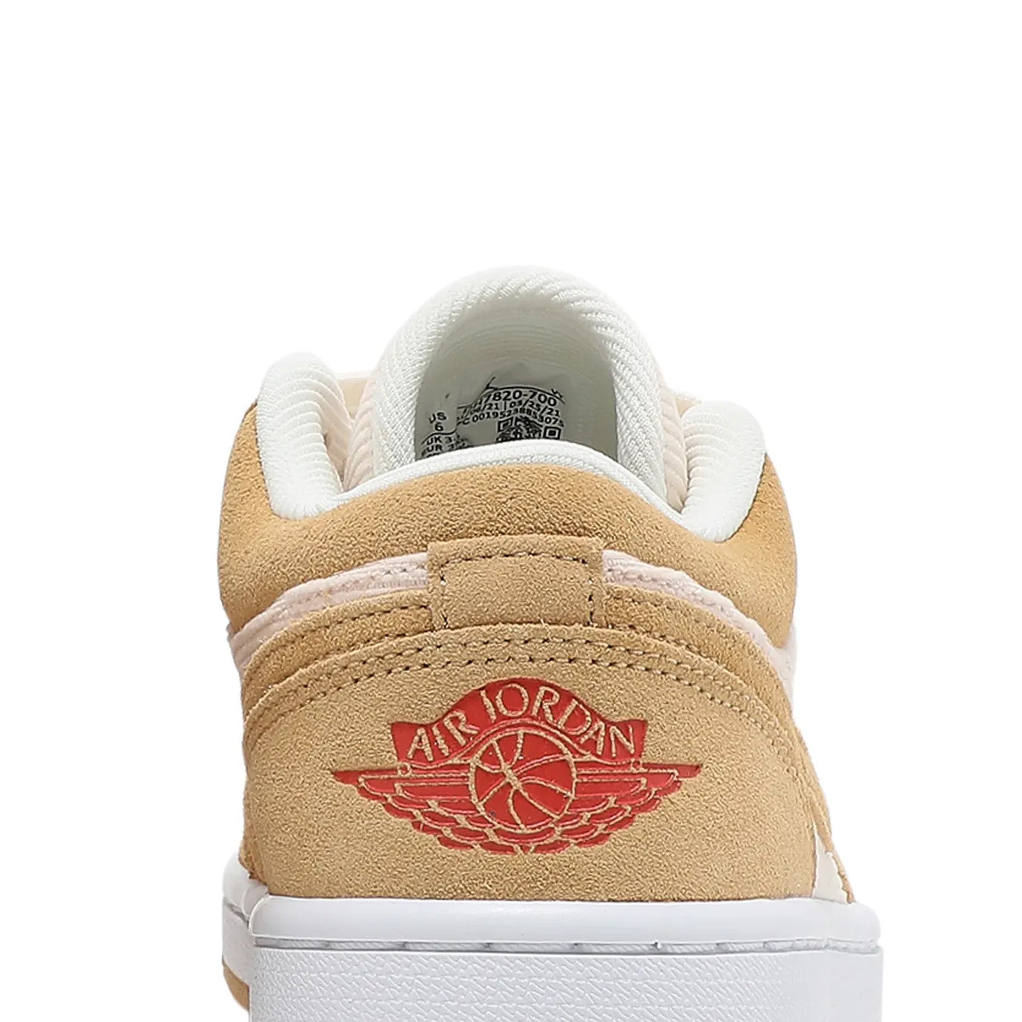 Air Jordan 1 Low 'Corduroy Suede' Women's Sneakers - Comfortable Retro Basketball Shoes for Casual Wear & Street Style Fashion