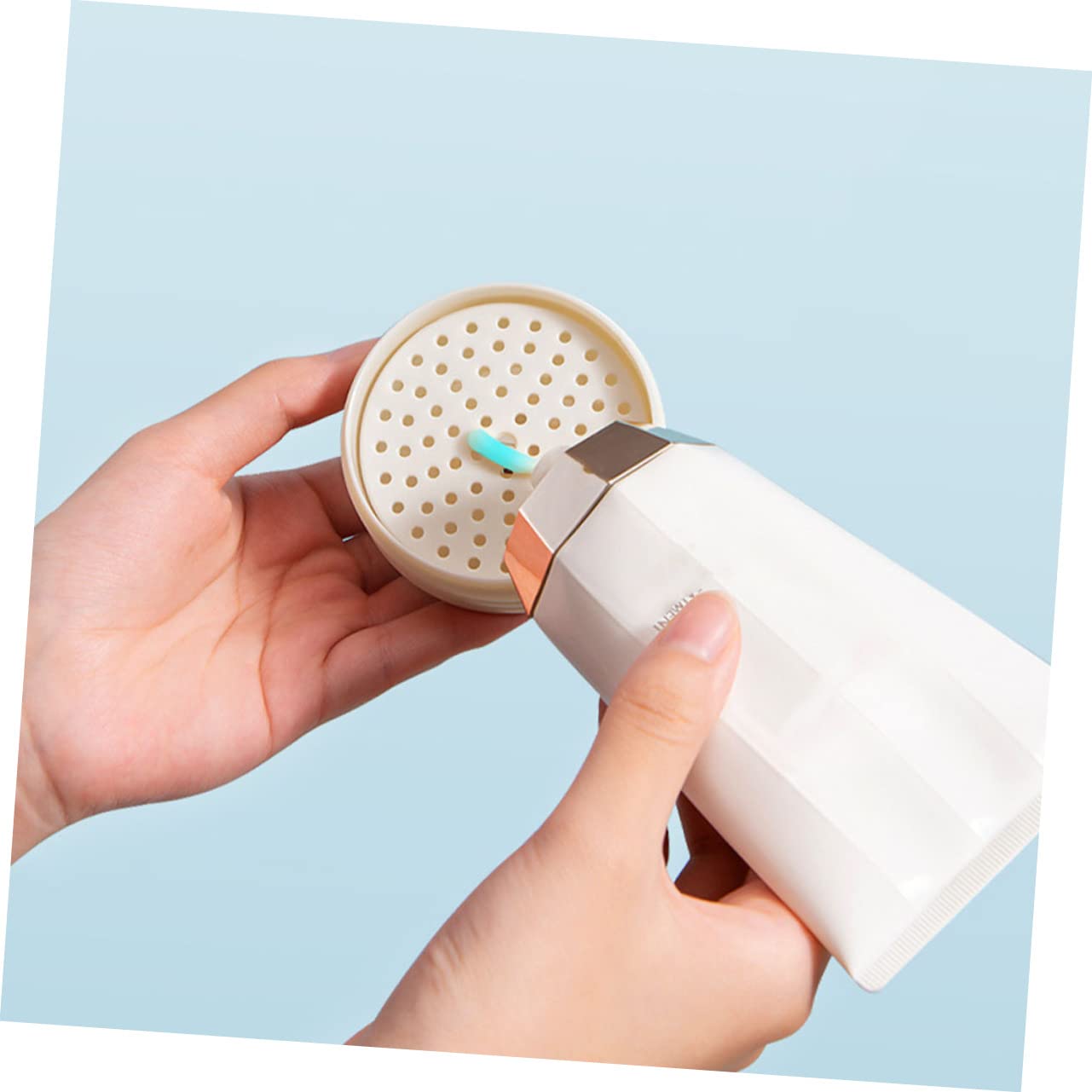 Portable Foam Pump Bottle - Empty Foam Soap Dispenser for Face Wash & Hand Soap | PP White Facial Foamer | Milk Frother & Mousse Maker for Coffee, Lotion & Skincare | Perfect for Home, Salon & Travel Use